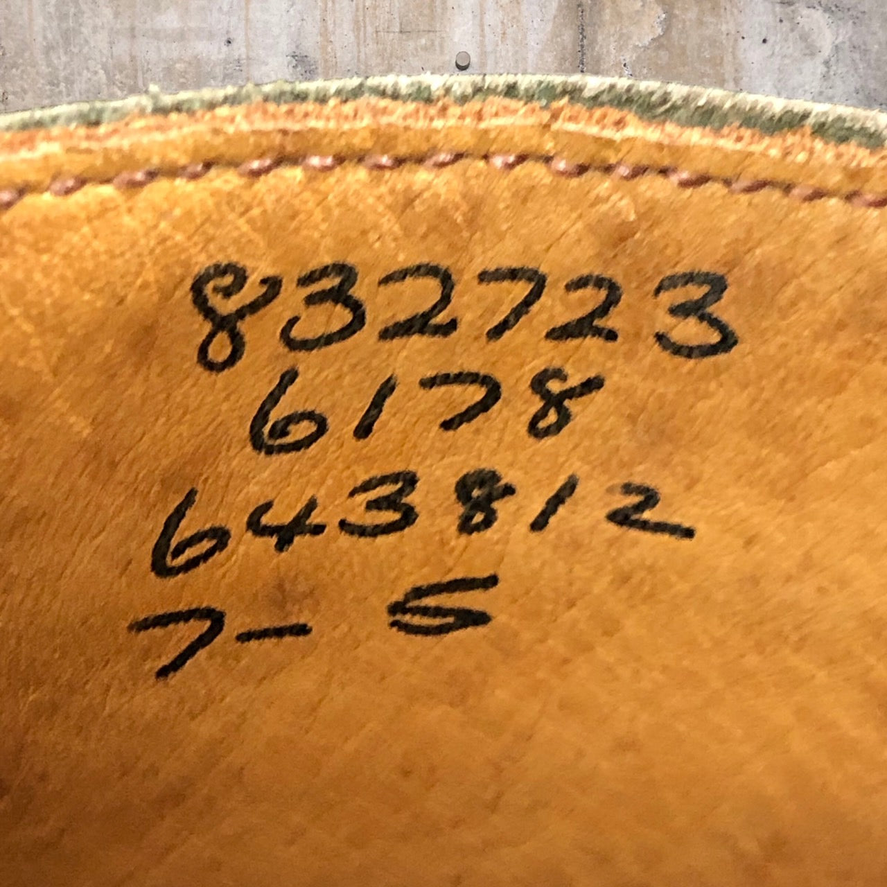 Tricker's(トリッカーズ) カントリーブーツ 832723 7.5(26.5~27.0程度) カーキ paul smith別注品