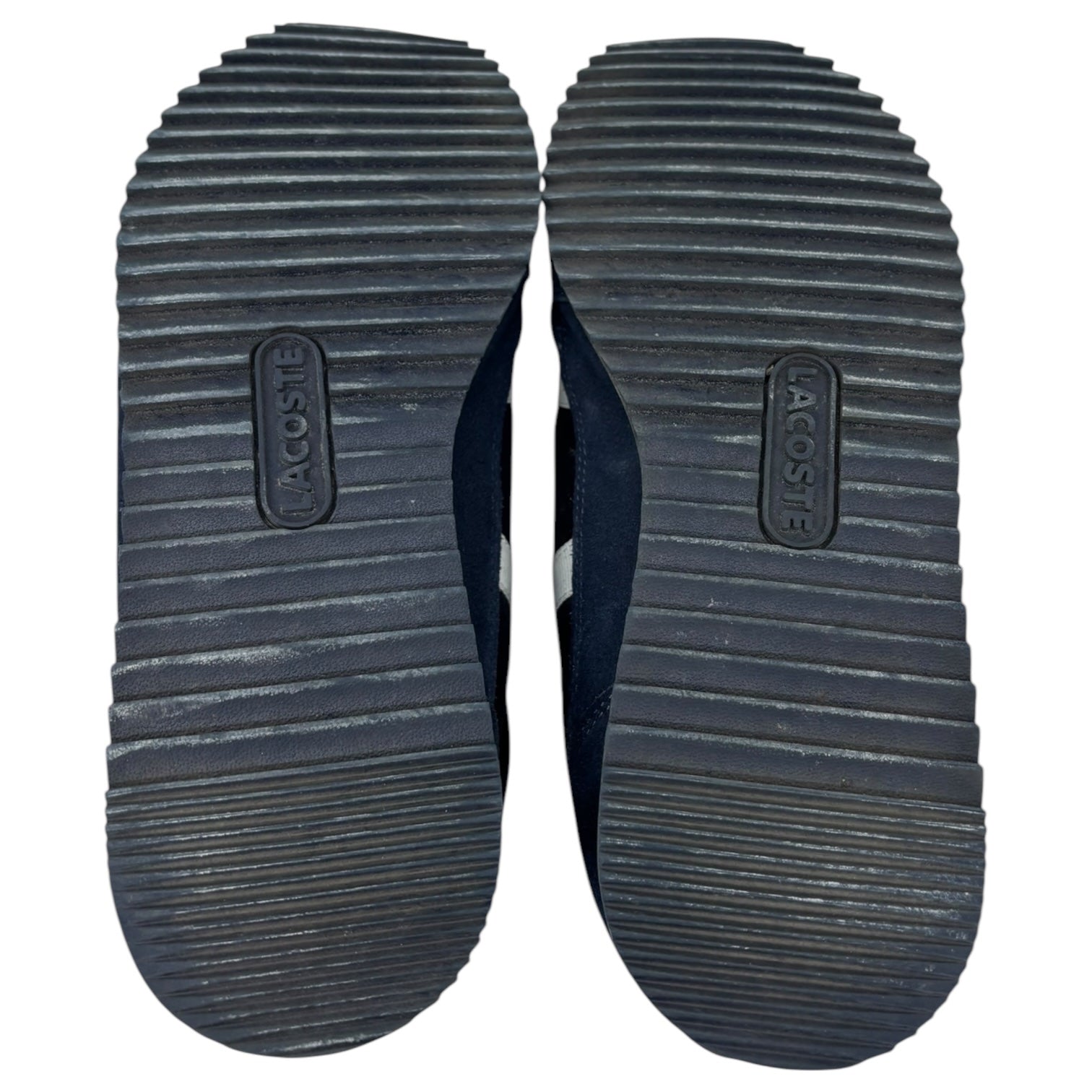 LACOSTE(ラコステ) PARTNER RETRO スウェード 切替 ローカット スニーカー 29249 28.5cm ネイビー