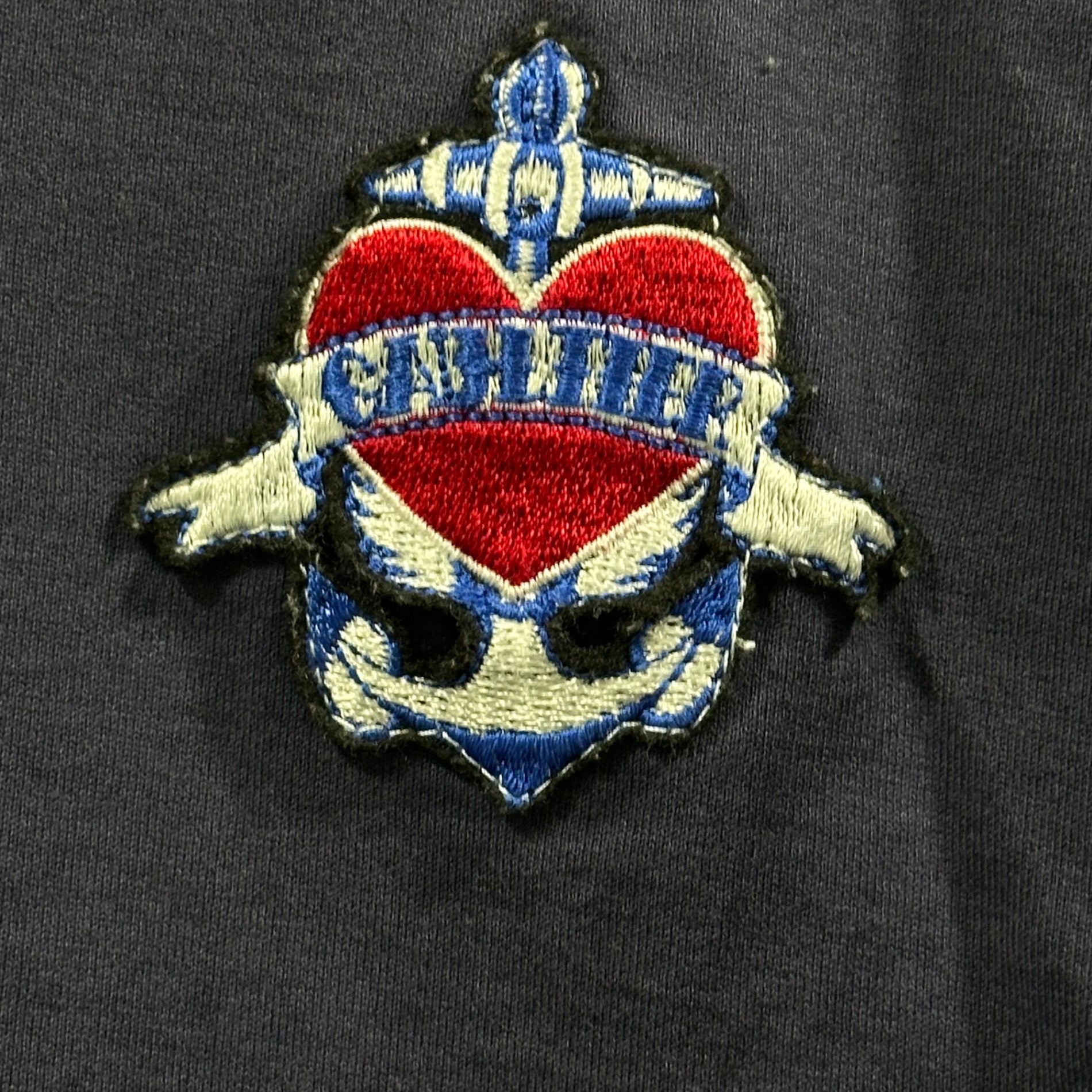 Jean Paul GAULTIER(ジャンポールゴルチエ) Dolman sleeve patch T-shirt ドルマンスリーブ ワッペン Tシャツ JP-S16-CS098 36(S程度) ダークネイビー SEPT PREMIERES