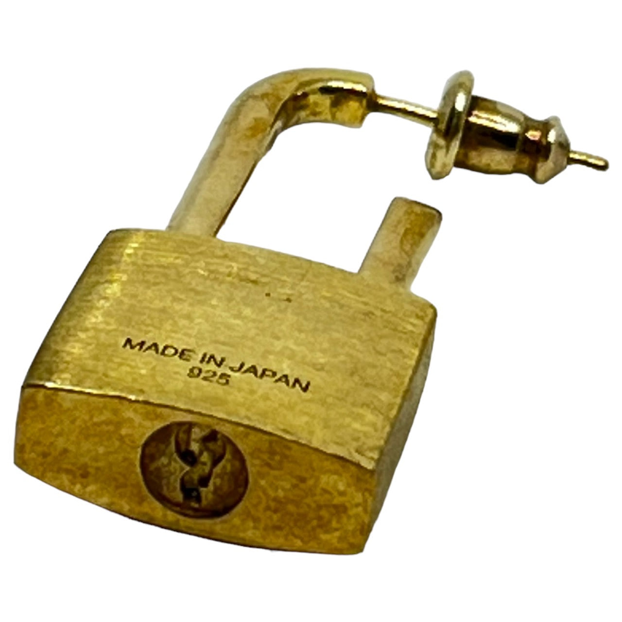 AMBUSH(アンブッシュ) SMALL PADLOCK EARRING/パドロックピアス/鍵 ゴールド シルバー925/silver925
