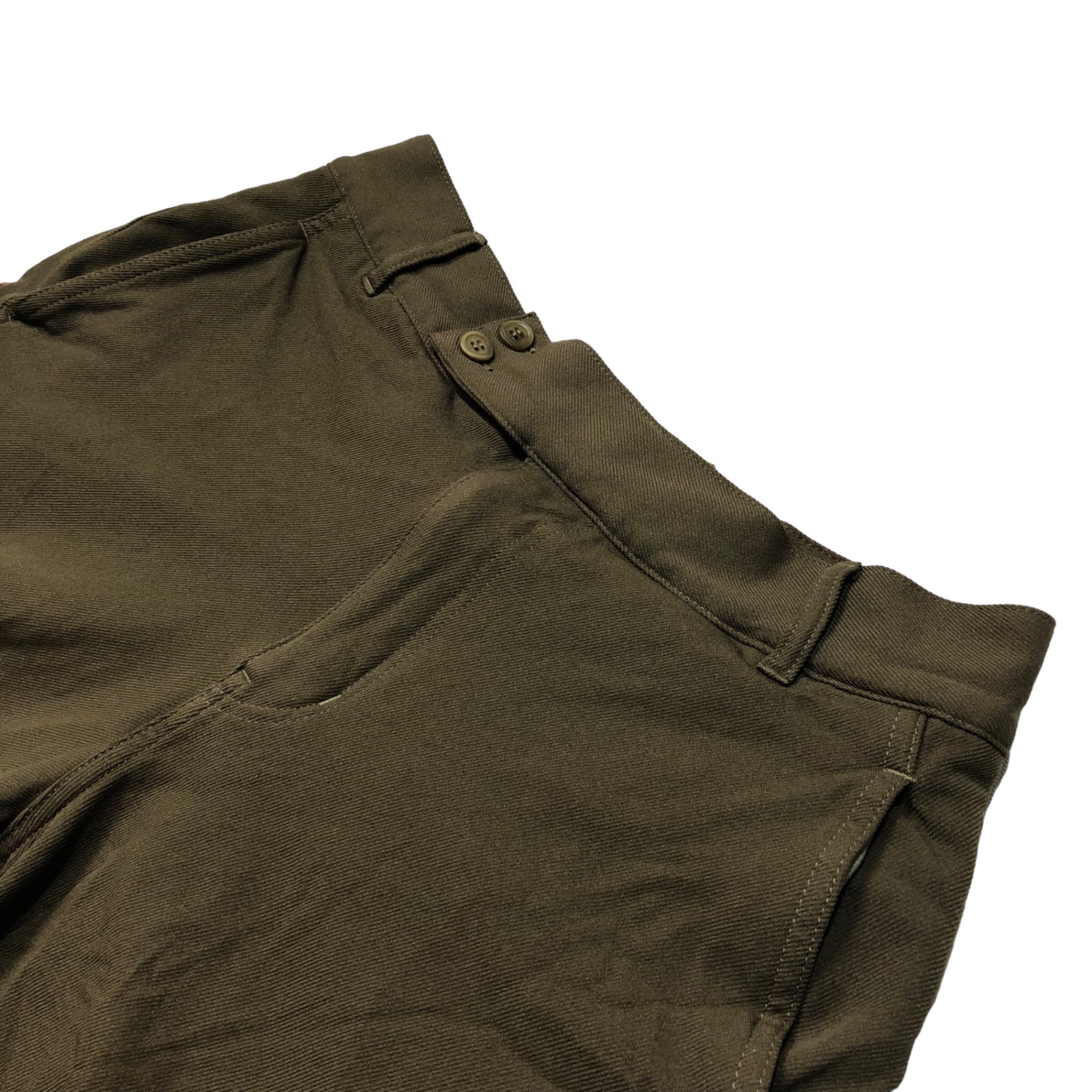 COMME des GARCONS HOMME PLUS(コムデギャルソンオムプリュス) 10SS Pocket switching polyester fulled carpet shorts ポケット切替 ポリ縮絨 ショーツ ハーフパンツ PE-A012 XS ブラウン×レッド