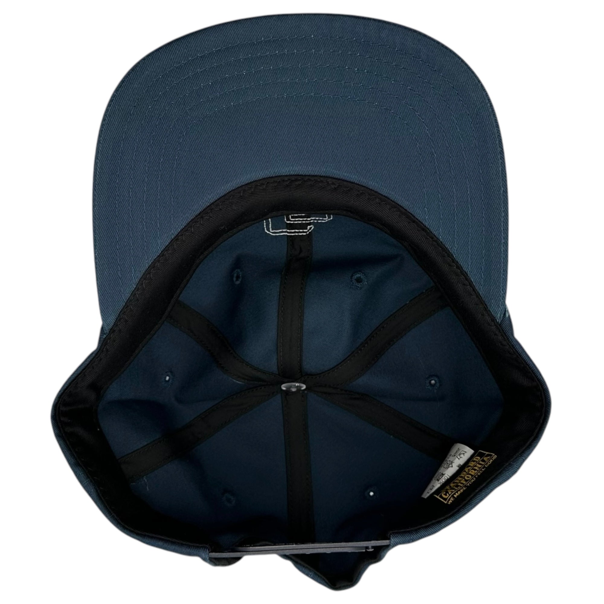 STANDARD CALIFORNIA(スタンダードカリフォルニア) SD Baseball Logo Cap ベースボール ロゴ キャップ - ネイビー スナップバック