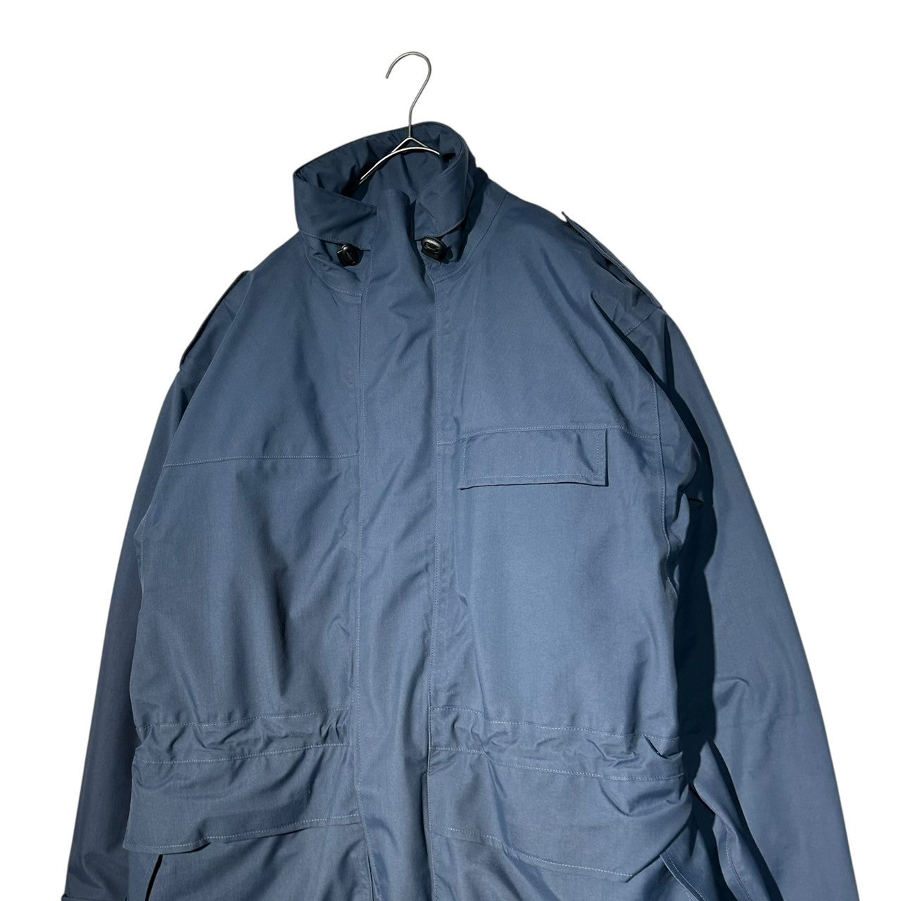 BRITISH MILITARY(イギリス軍) ROYAL AIR FORCE WET WEATHER JACKET キルティング ライナー付き ナイロン ジャケット 8415-99-212-5088 180/110 ネイビー ミリタリー シェル