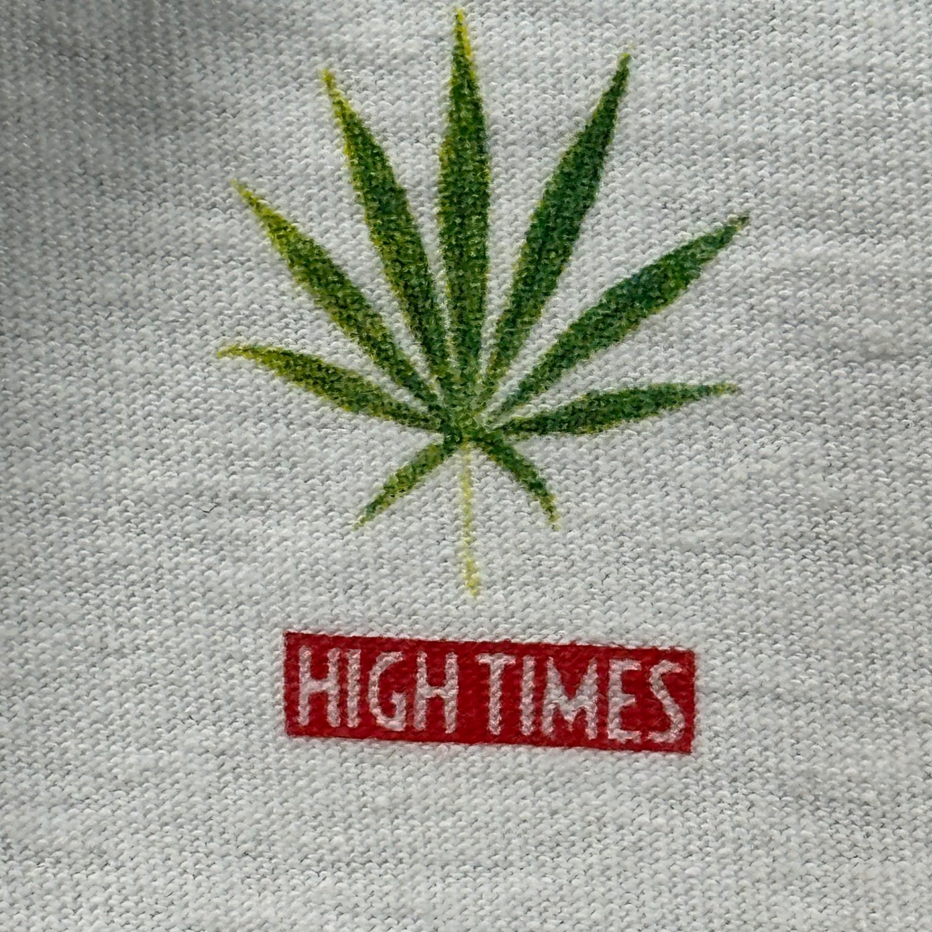 WACKO MARIA(ワコマリア) HIGH TIMES Print T-Shirt ハイタイムス プリント Tシャツ S ホワイト コラボアイテム