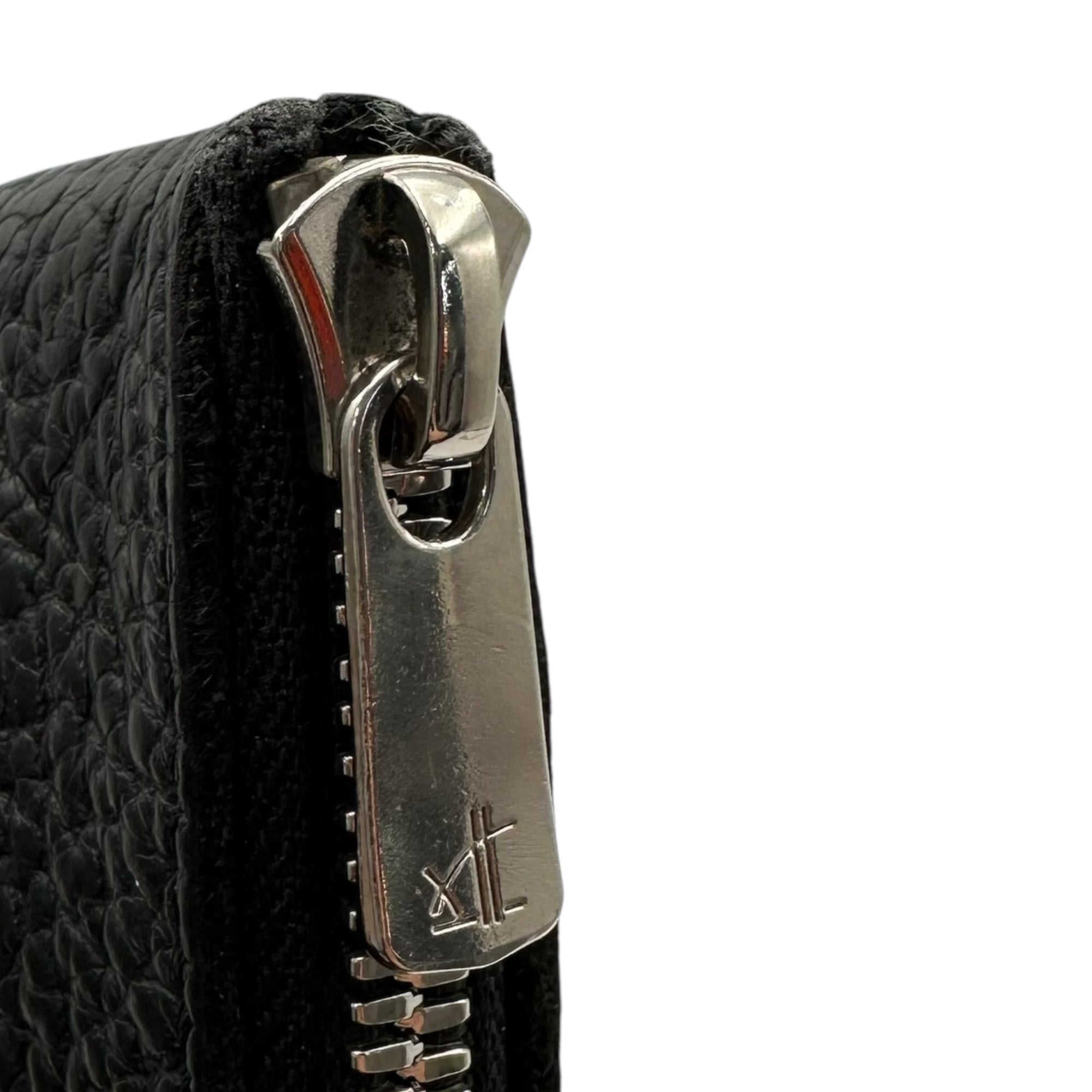 Hender Scheme(エンダースキーマ) pouch S シボ革 ミニ ポーチ mj-rc-phs ブラック レザー