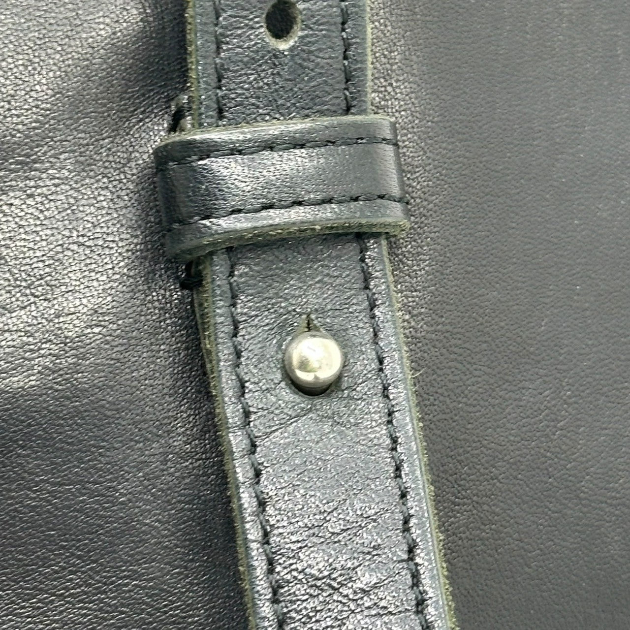 Y's(ワイズ) Horse Leather Shoulder Bag ホース レザー ショルダー バッグ YY-I21-760 ブラック