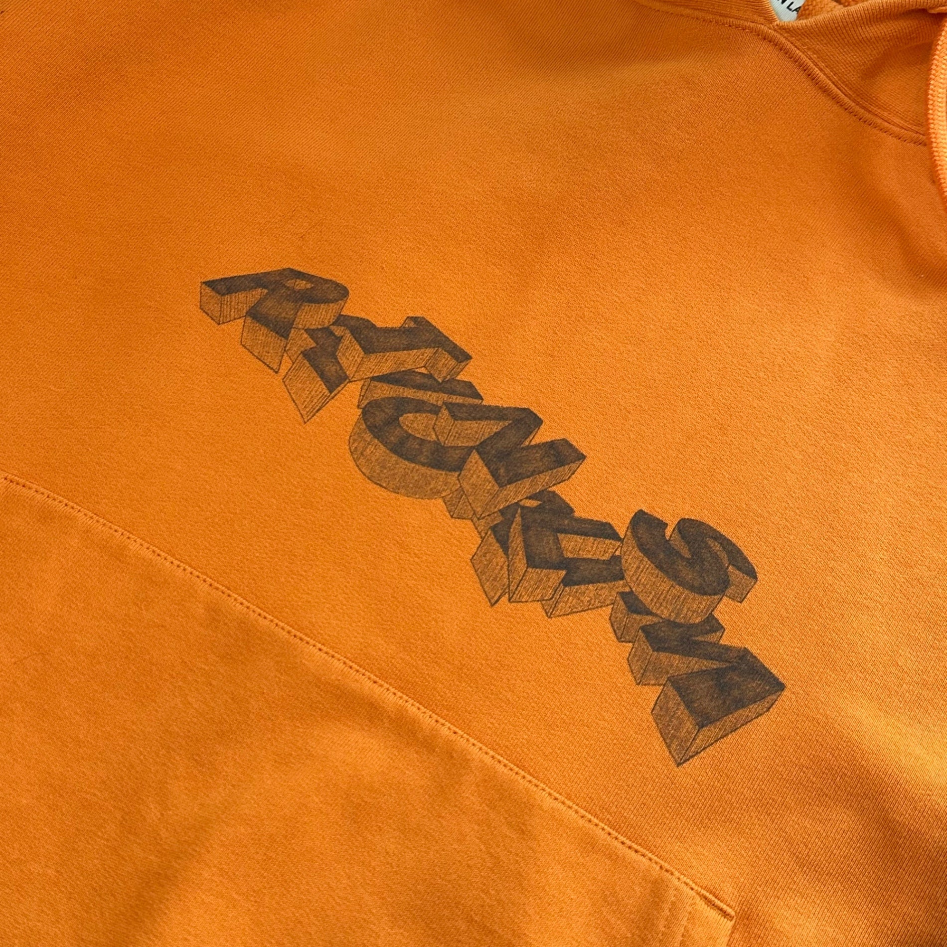 Off-White(オフホワイト) 3D PRINT HOODIE ロゴ プリント パーカー OMBB037R20E30010 L オレンジ