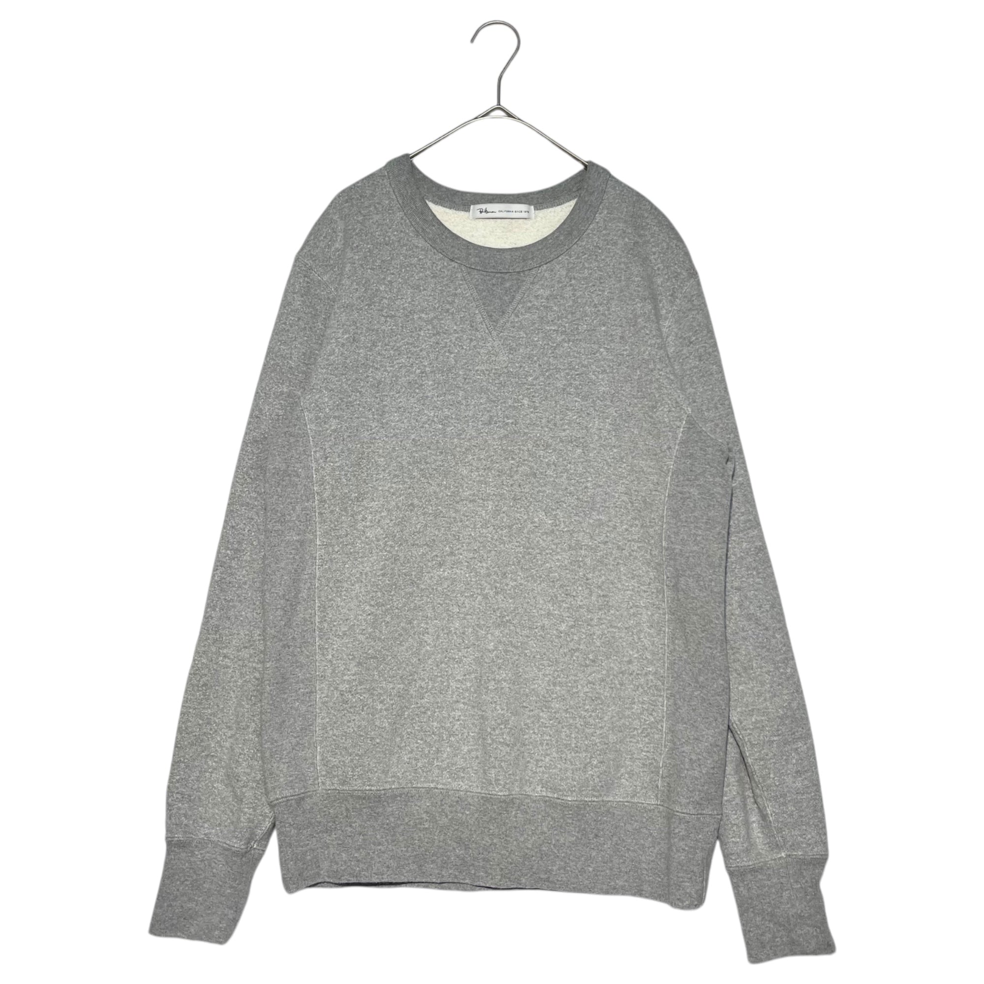 Ron Herman(ロンハーマン) Crew neck sweatshirt 前V クルーネック スウェット 942092147-1071 S グレー