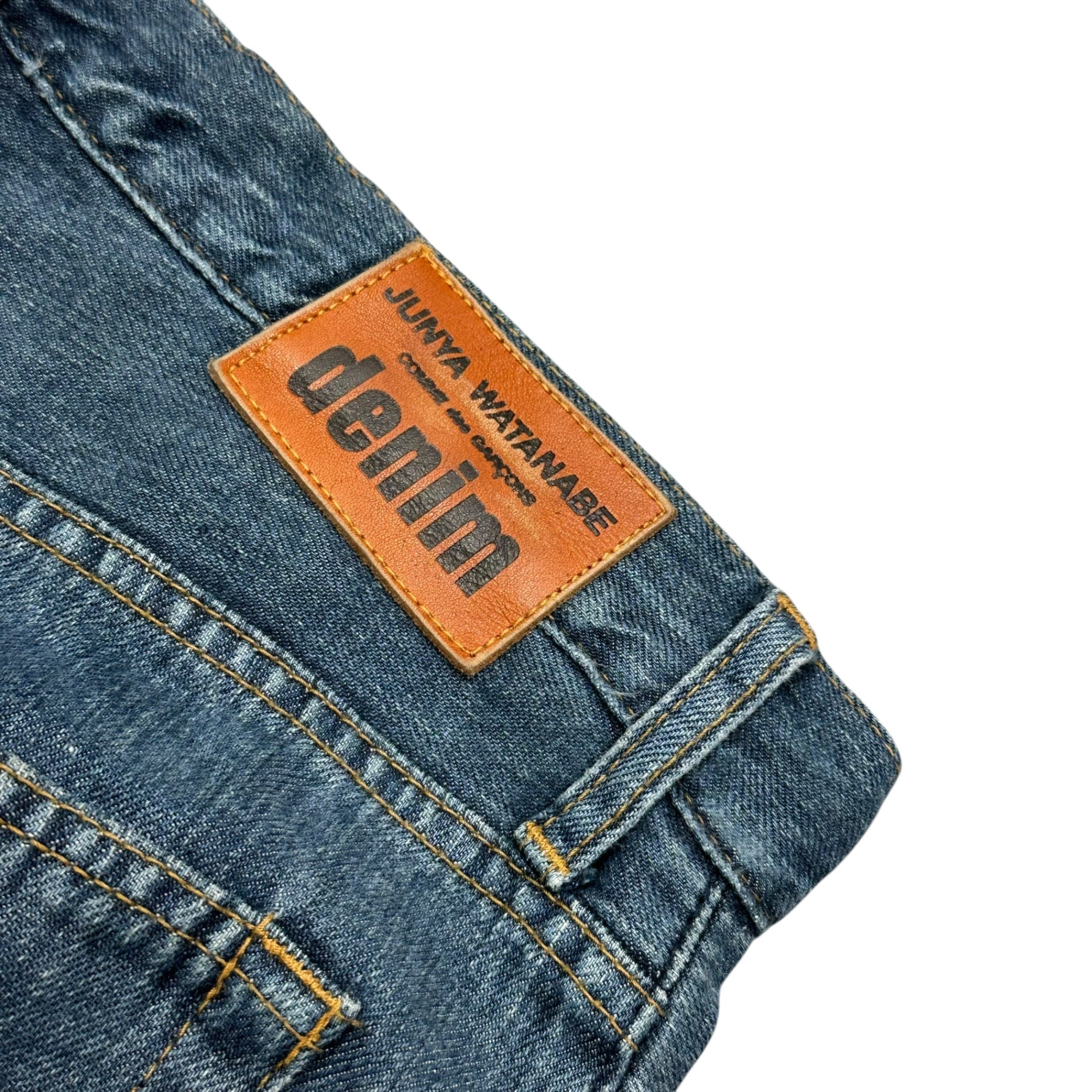 JUNYA WATANABE COMME des GARCONS(ジュンヤワタナベコムデギャルソン) 2008SS Basic Linen Denim Pants ベーシック リネン デニム パンツ JA-P202 SS ライトインディゴ AD2007