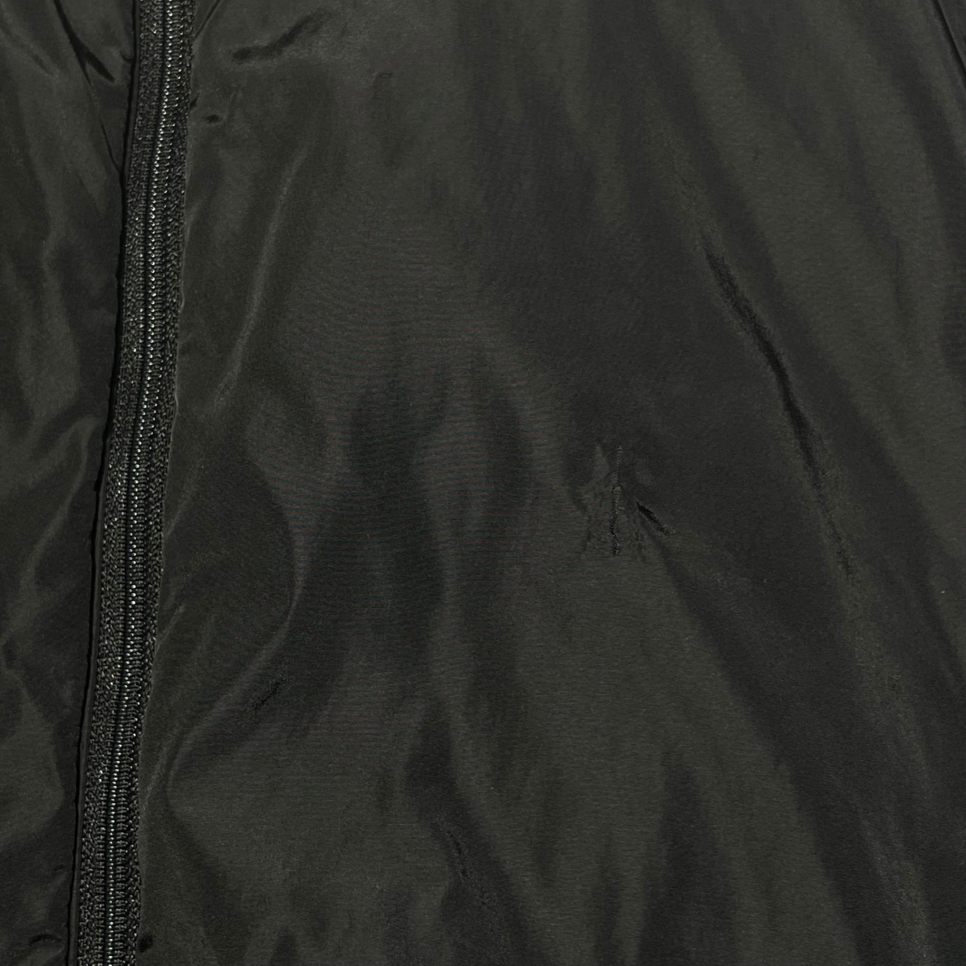 PRADA SPORT(プラダスポーツ) 00's Padded hooded nylon jacket 中綿 フーデット ナイロン ジャケット 38(M程度) ブラック Y2K テック アーカイブ