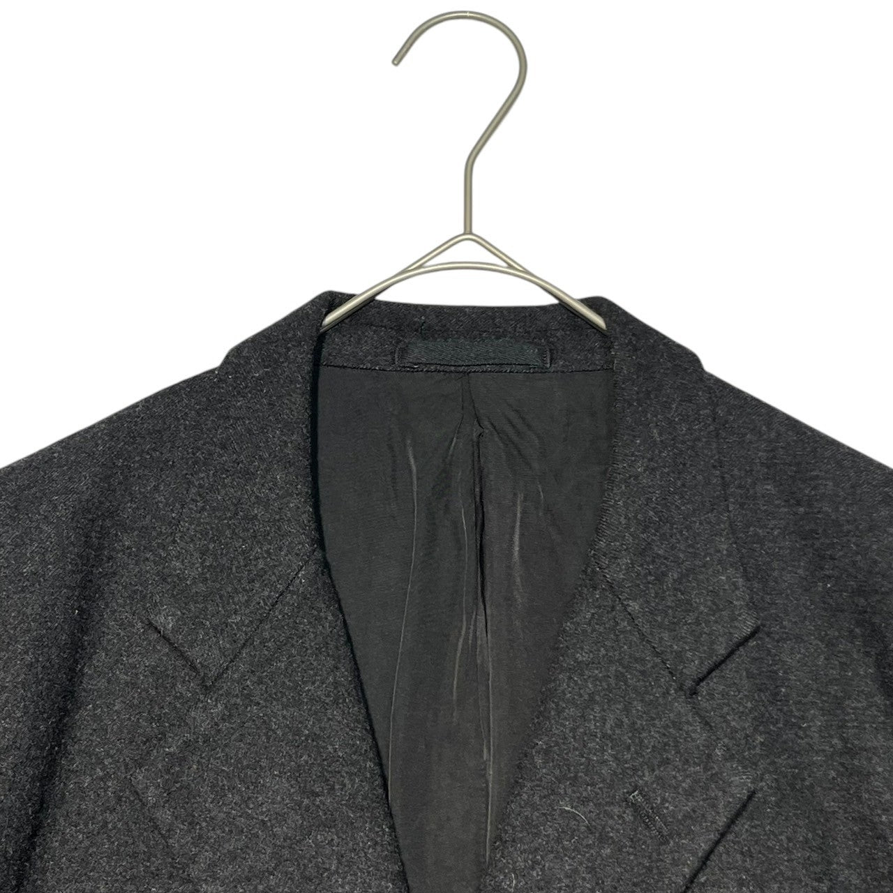 COMME des GARCONS HOMME(コムデギャルソンオム) 04AW 3-button wool jacket 04AW 3ボタン ウール ジャケット HN-J050 M ブラック AD2004 テーラード 00's
