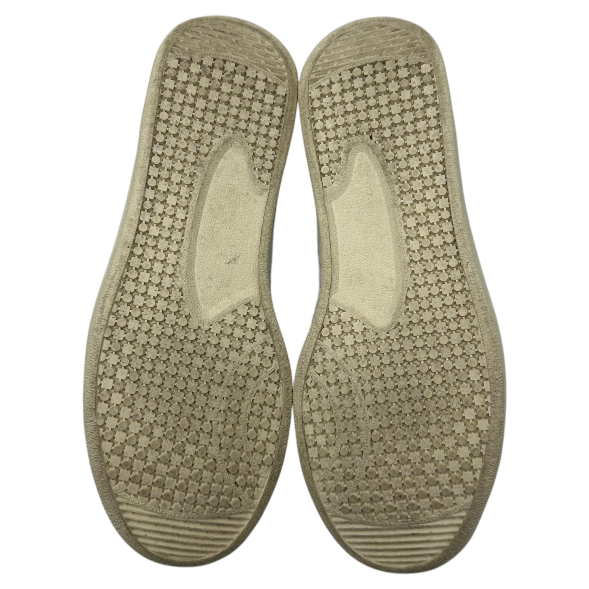 White Flags(ホワイトフラッグス) レザー ローカット スニーカー キルティング パテント 42(26.5cm程度) ホワイト