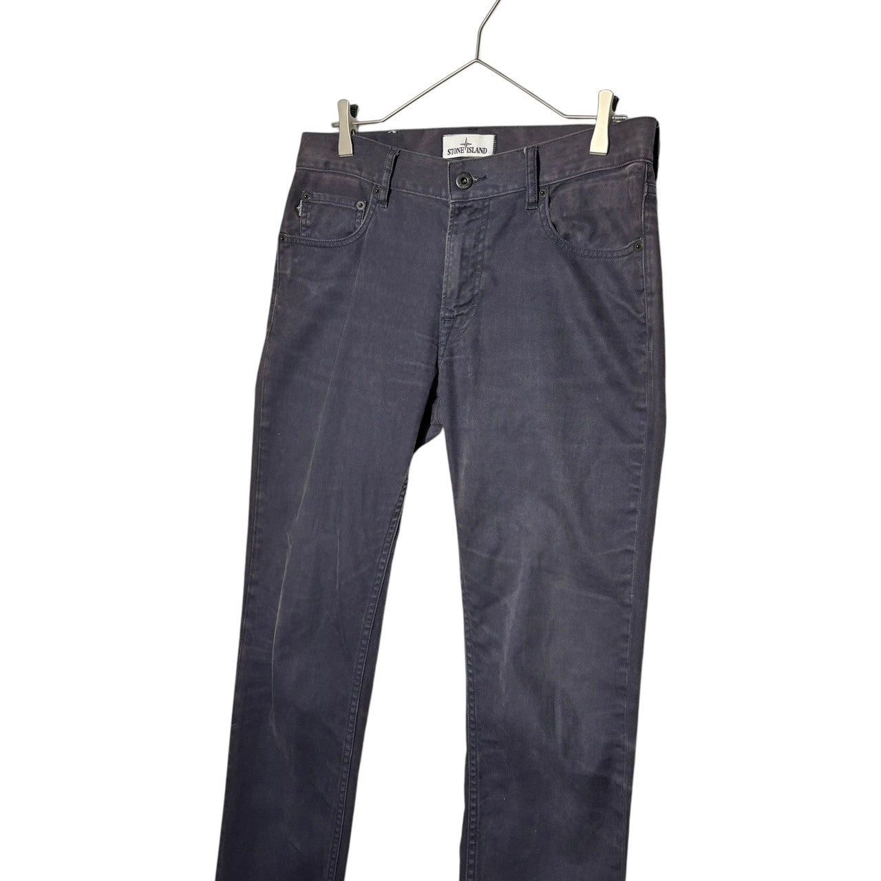 STONE ISLAND(ストーンアイランド) 14AW Hip Patch Slim Skinny Pants ヒップ パッチ スリム スキニー パンツ 6115J2Z14 W29 ネイビー