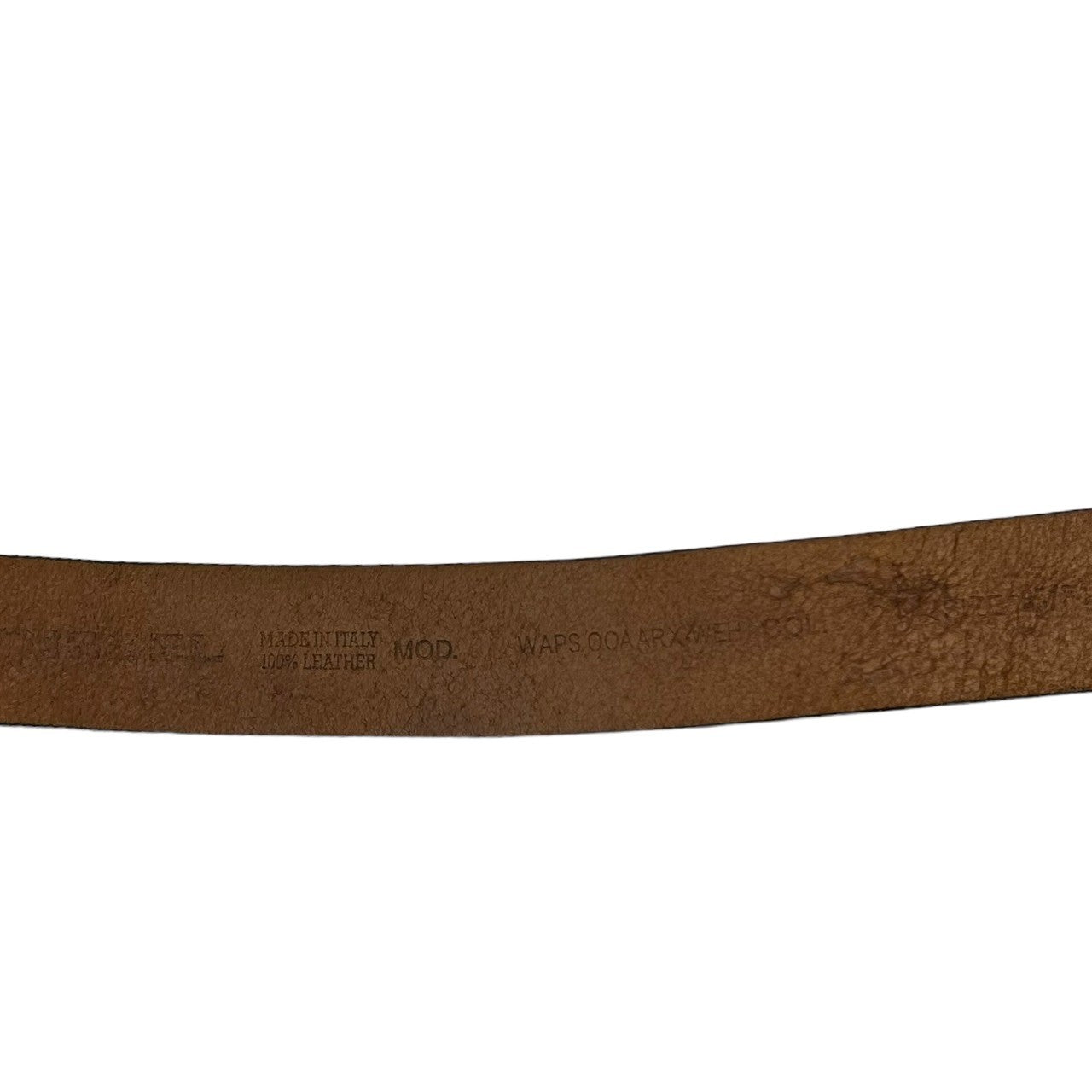 DIESEL(ディーゼル) 00's buckle leather belt バックル レザー ベルト ブラウン