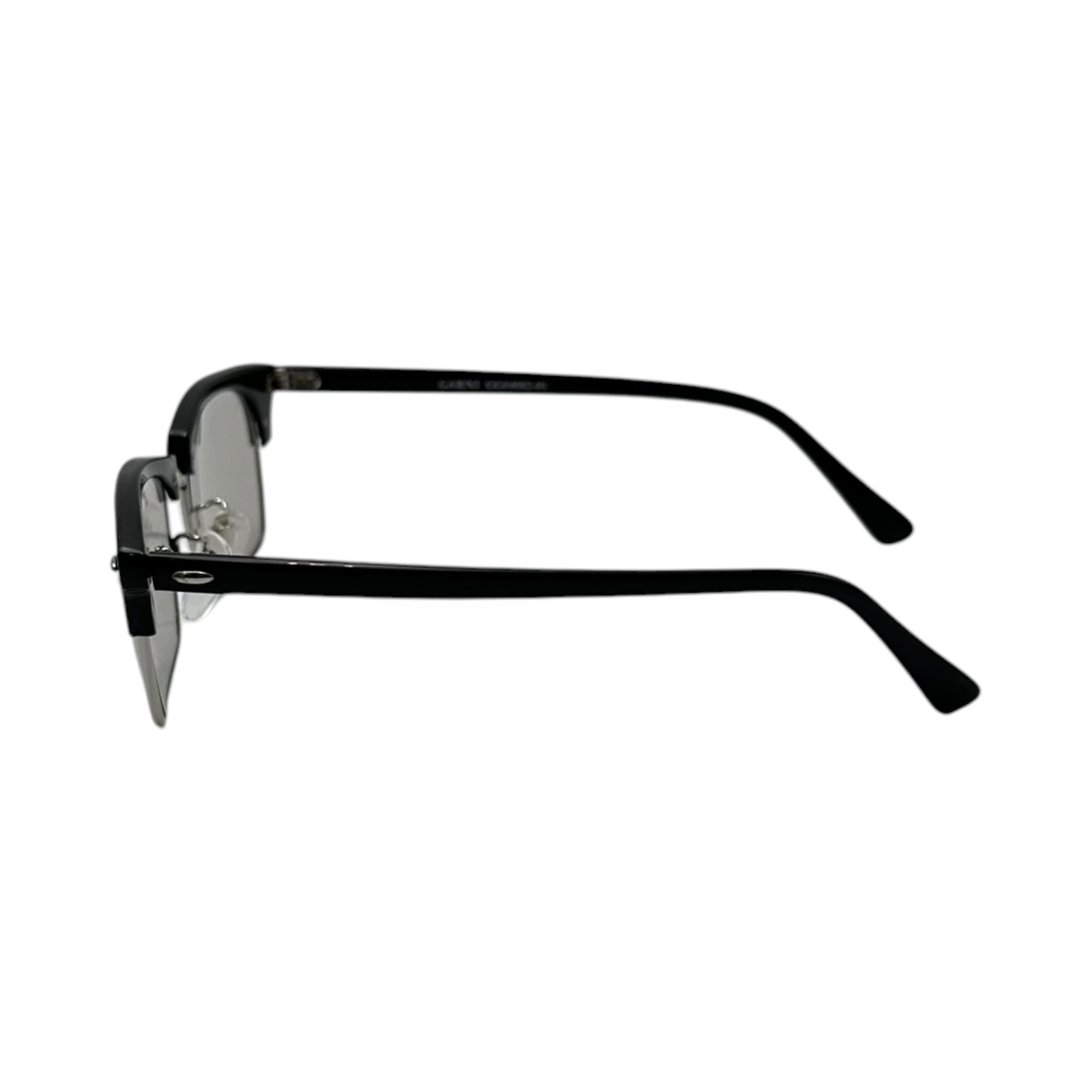 GARNI(ガルニ) Half-rim Square Sunglasses ハーフリム スクエア サングラス GG4002-01 ブラック