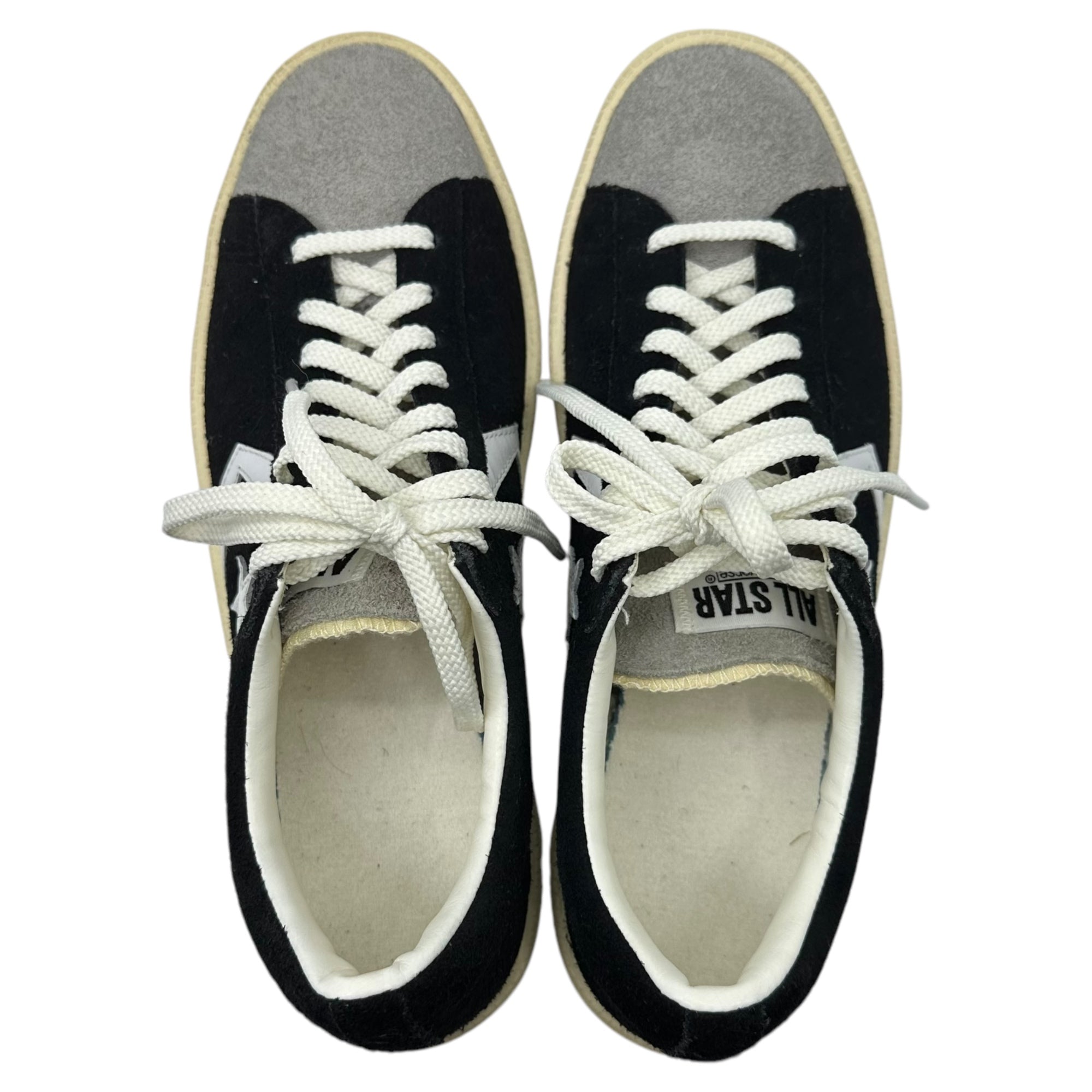 SOMA×CONVERSE(ソーマ×コンバース) PRO LEATHER VTG SUEDE OX スウェード ローカット スニーカー 34200750 26cm ブラック×グレー 箱付 コラボ