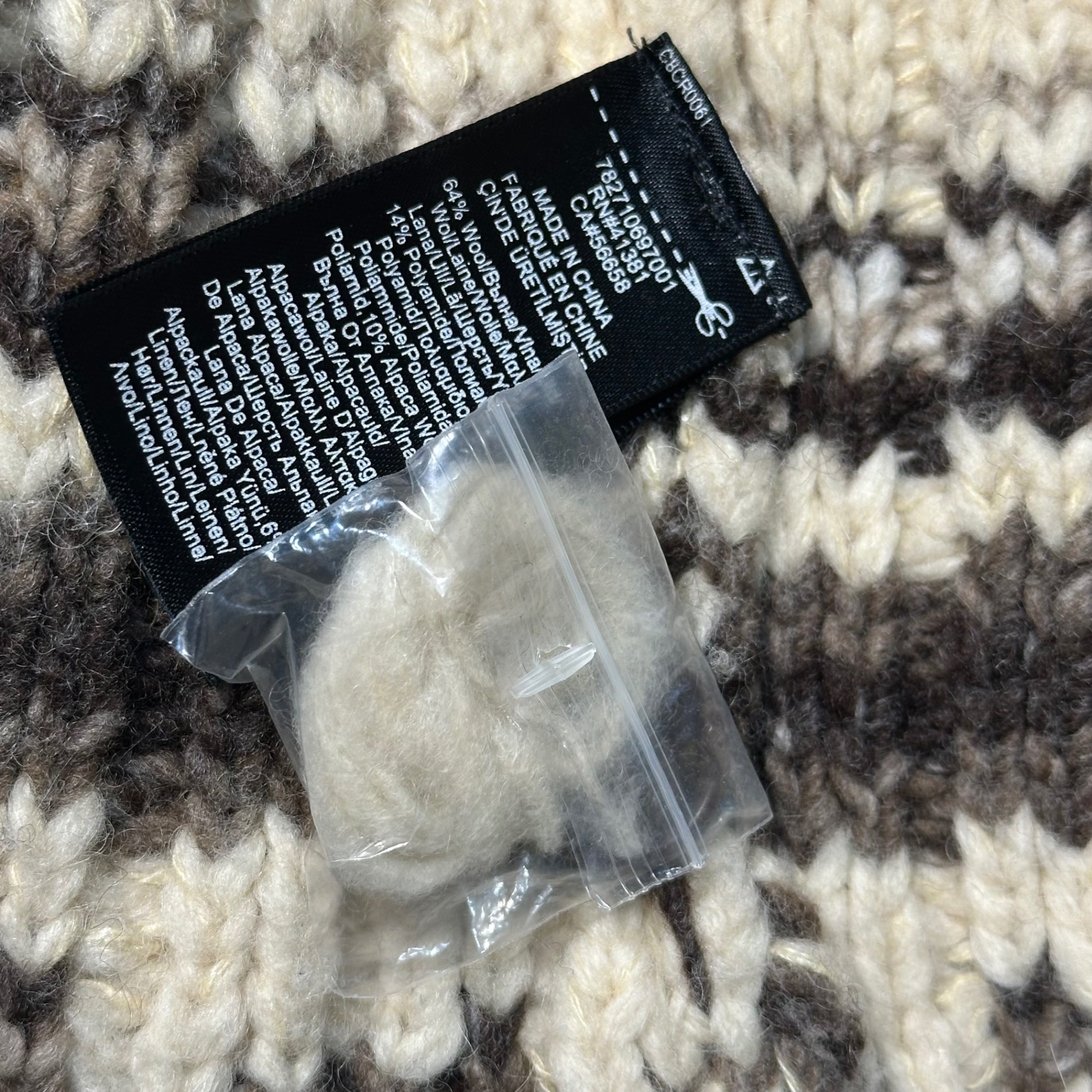 RRL(ダブルアールエル) Border Design Shawl Collar Low Gauge Knit Cardigan ボーダー デザイン ショールカラー ローゲージ ニット カーディガン 782710697001 M アイボリー×ブラウン アルパカ、シルク混