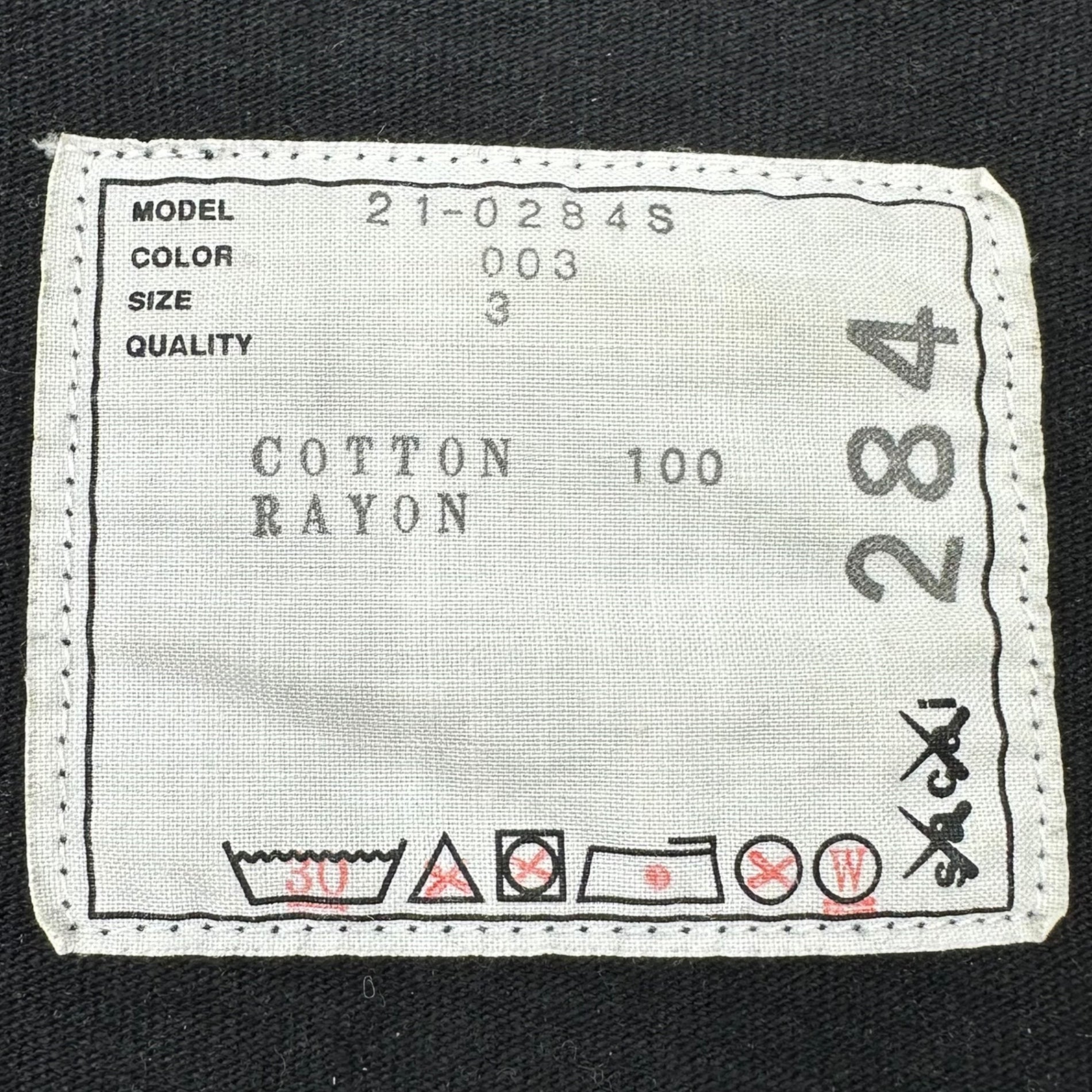 sacai×KAWS(サカイ×カウズ) 21AW Embroidery Long Sleeve ロゴ 刺繍 長袖 Tシャツ 21-0284S 3(L程度) ブラック カットソー