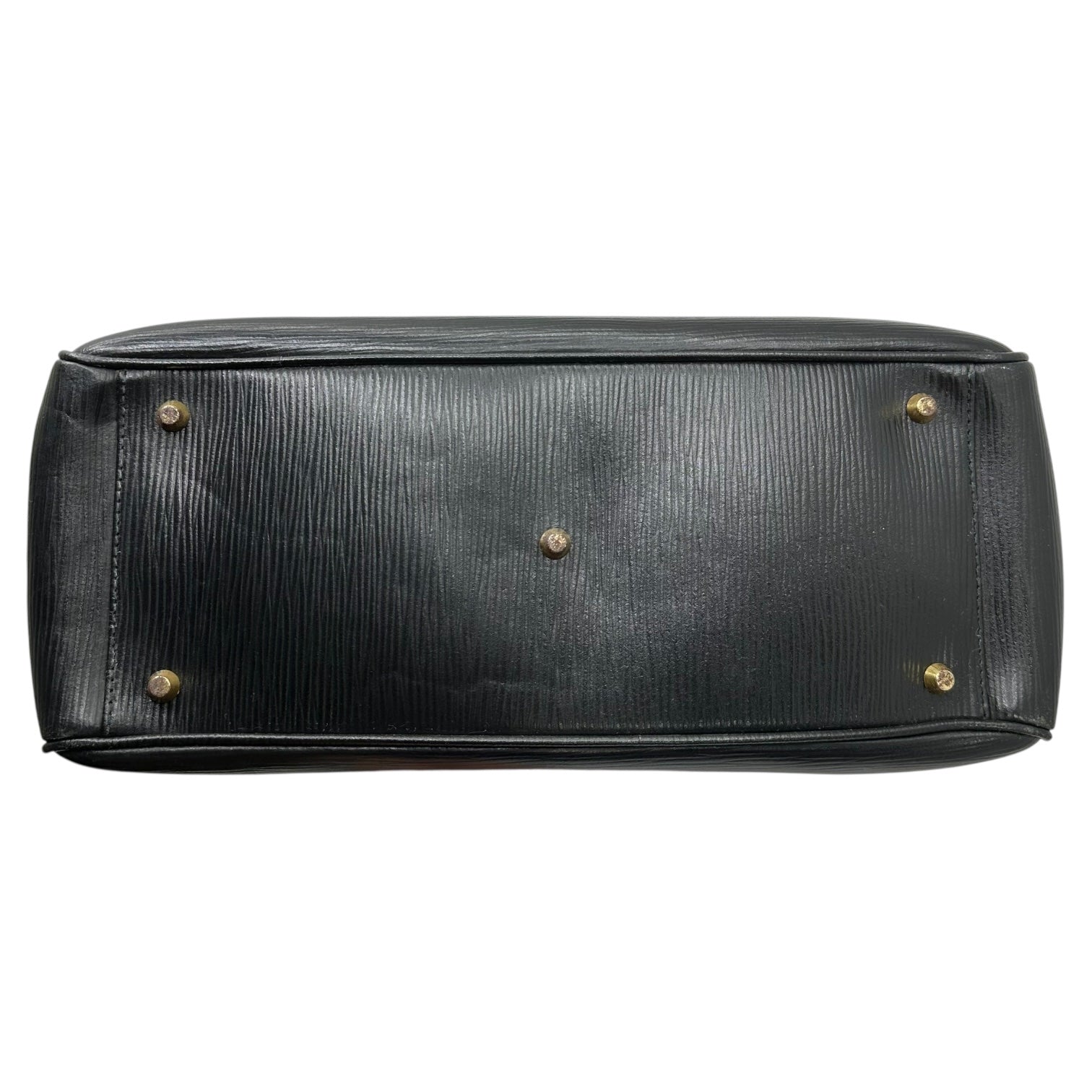 griffe(グリフ) Vintage Leather Handbag ヴィンテージ レザー ハンド バッグ ブラック ボストン