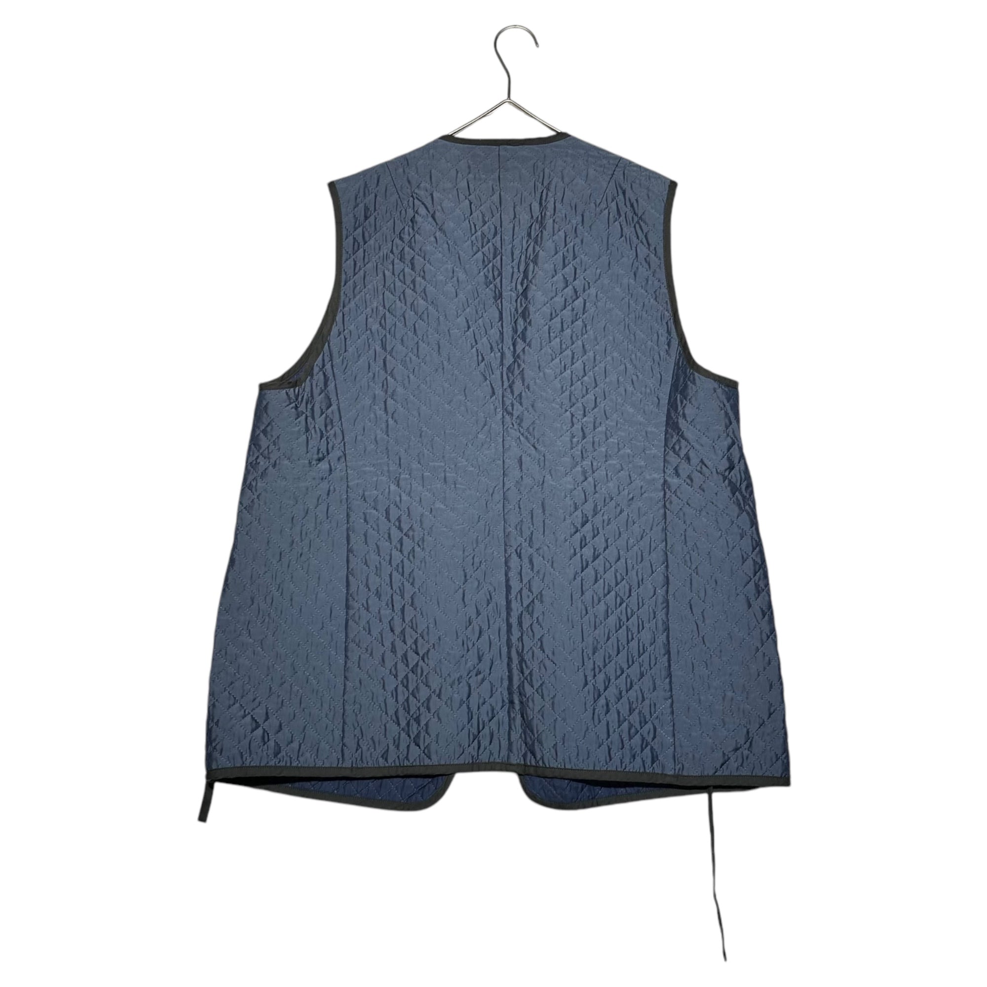 6(ROKU) BEAUTY & YOUTH UNITED ARROWS(ロク ビューティアンドユーズ ユナイテッドアローズ) QUILTED VEST キルティング キルト ベスト 8625-299-0238 38(M) ネイビー