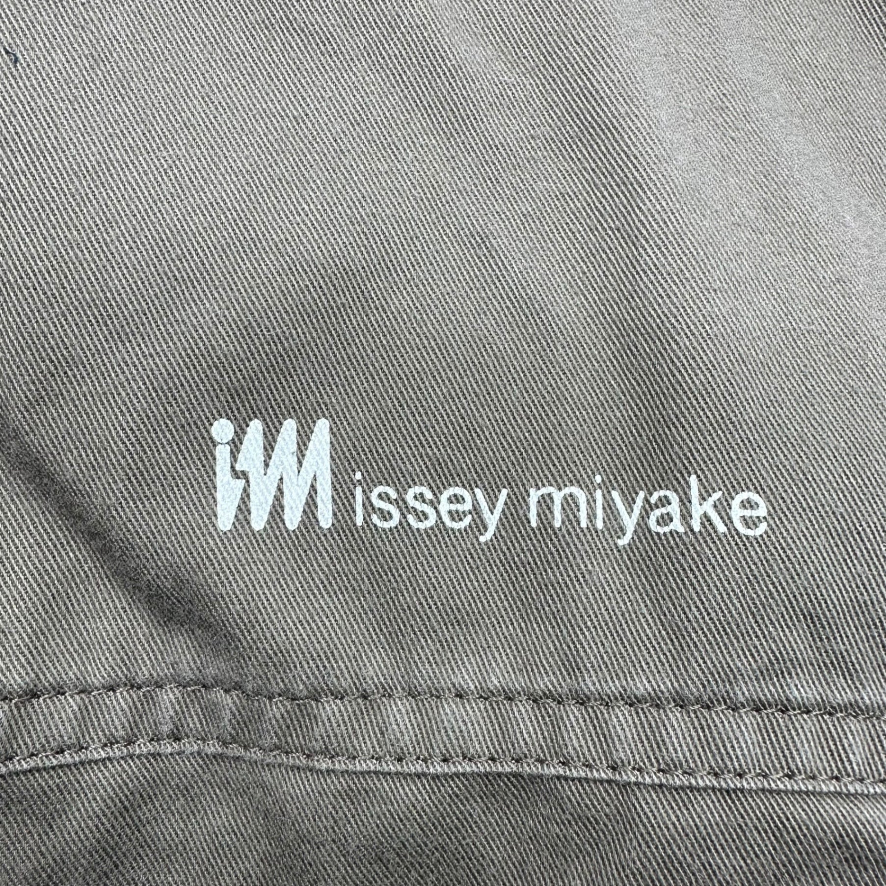 IM ISSEY MIYAKE(アイム イッセイミヤケ) 90's vintage apron long cut and sew 90年代 ヴィンテージ エプロン ロング カットソー M~L ブラウン