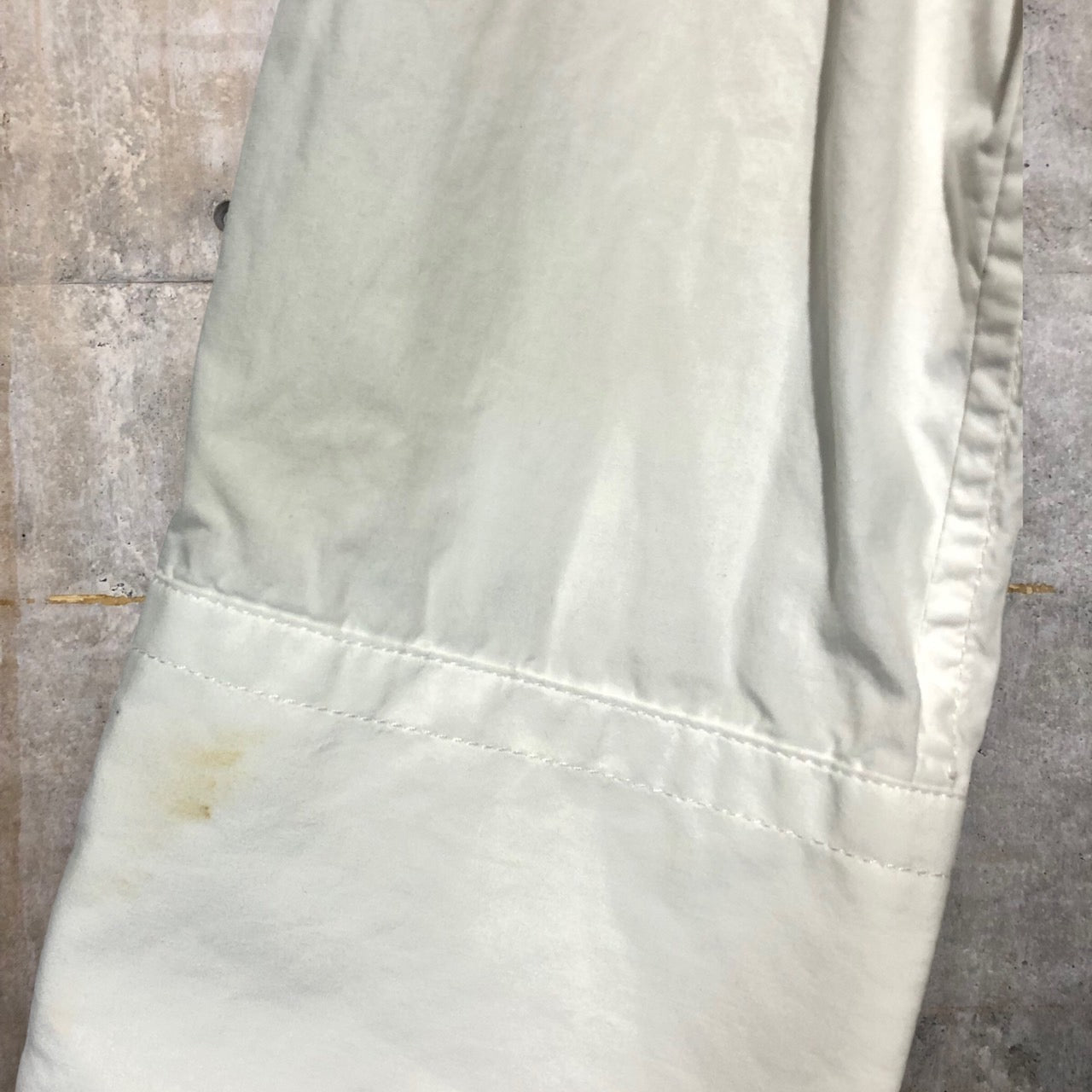 NAMACHEKO(ナマチェコ) フロントデザインステッチシャツ S ホワイト