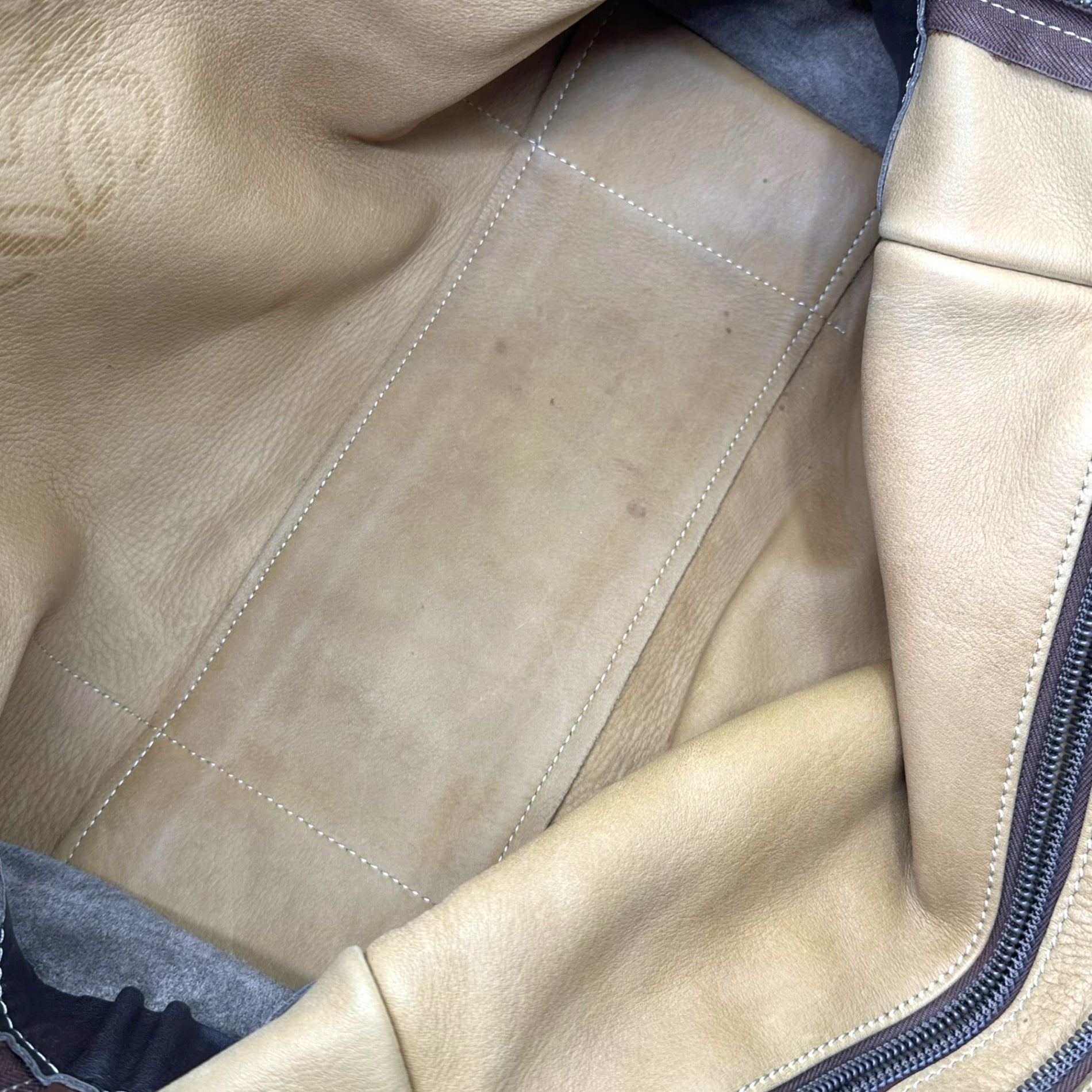 LOEWE(ロエベ) Anagram logo suede leather hand bag アナグラムロゴ スウェード レザー ハンド バッグ ブラウン OLD ミニ ボストン