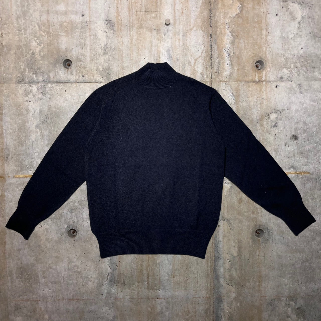 tricot COMME des GARCONS(トリココムデギャルソン) 90'sモックネックニット TN-040200 表記なし(FREE) ネイビー AD1993
