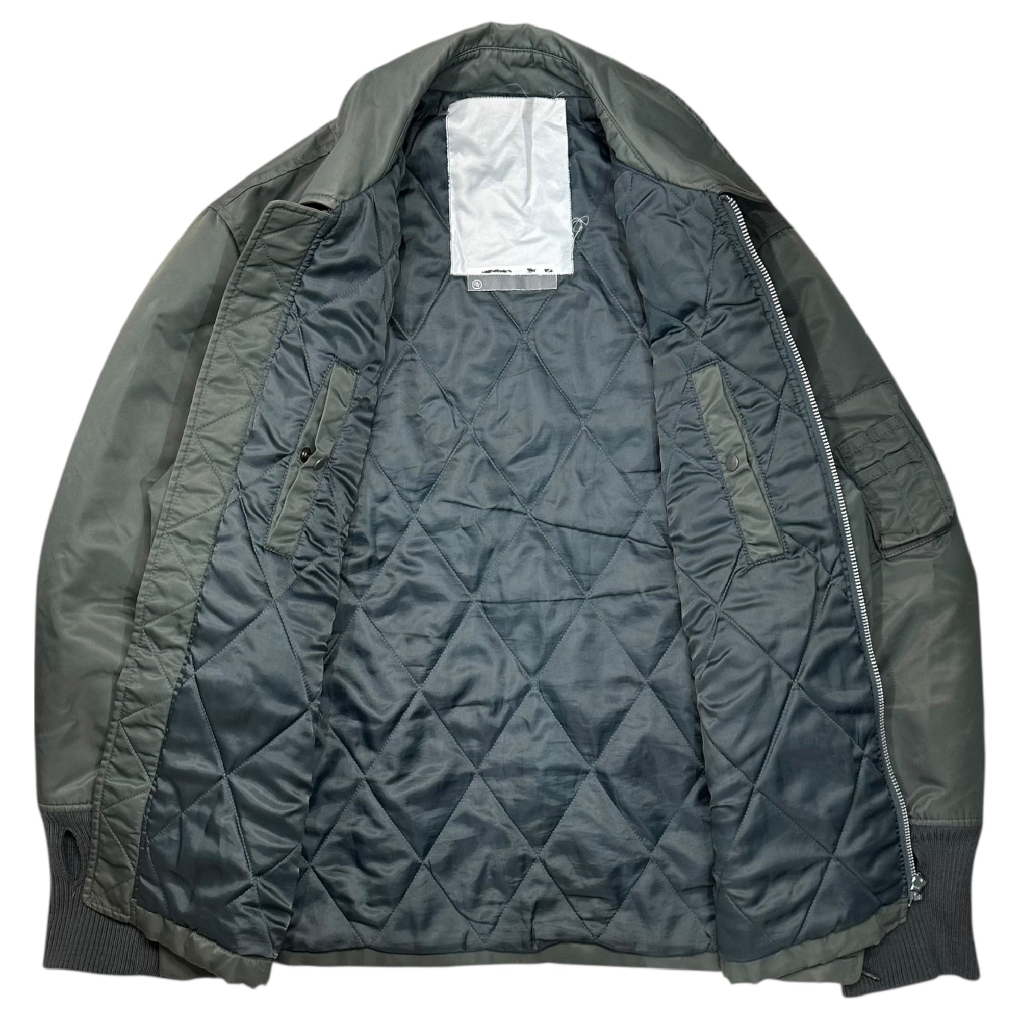 NEIGHBORHOOD(ネイバーフッド) 1999AW CWU-45P FLIGHT JACKET フライト ジャケット NHD-09 表記消(L程度) カーキ 90年代 90's アーカイブ