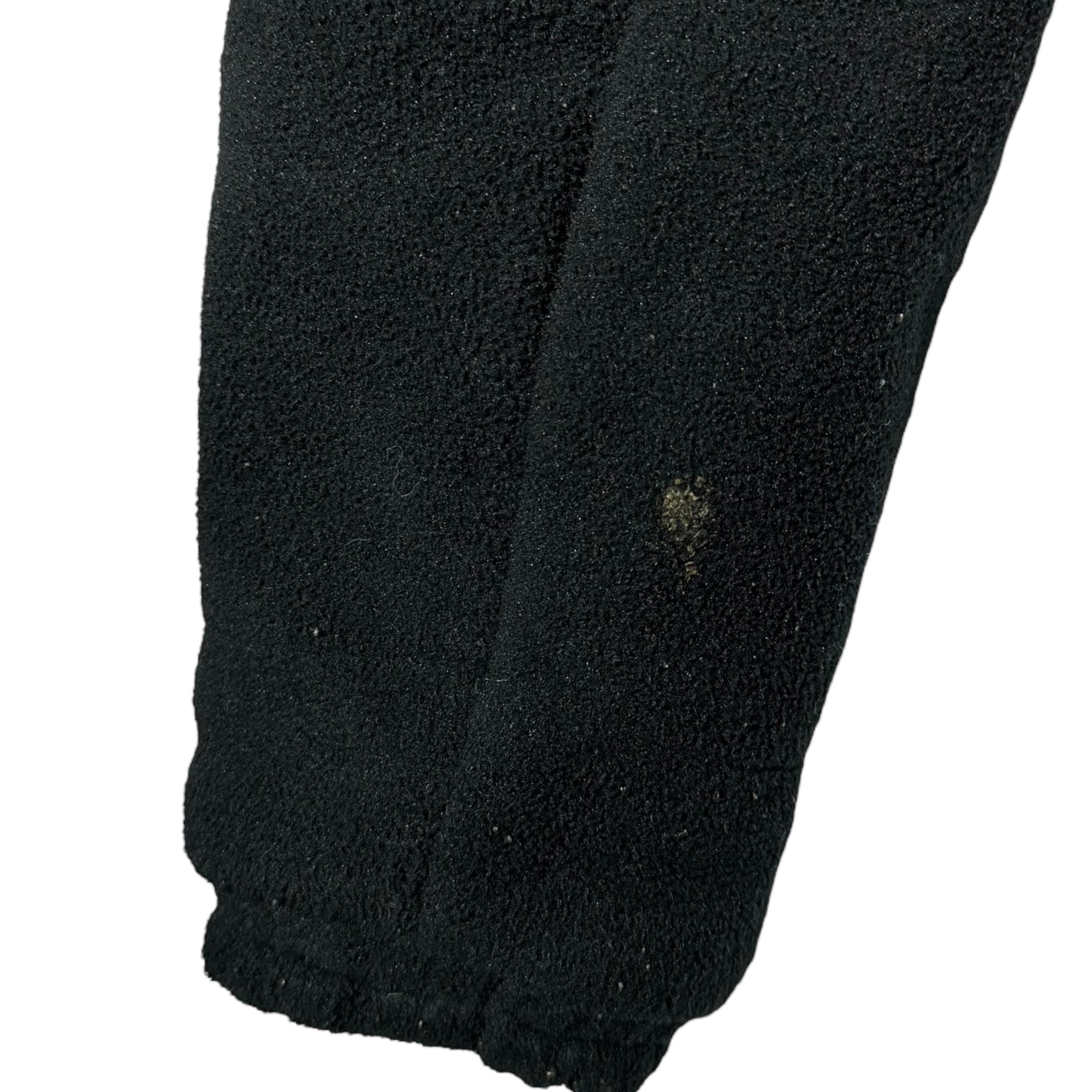 BAPE BY A BATHING APE(ベイプ バイ アベイシングエイプ) Zip-up fleece jacket with inner camouflage pattern 内カモフラ柄 ジップアップ フリース ジャケット L ブラック×グレー