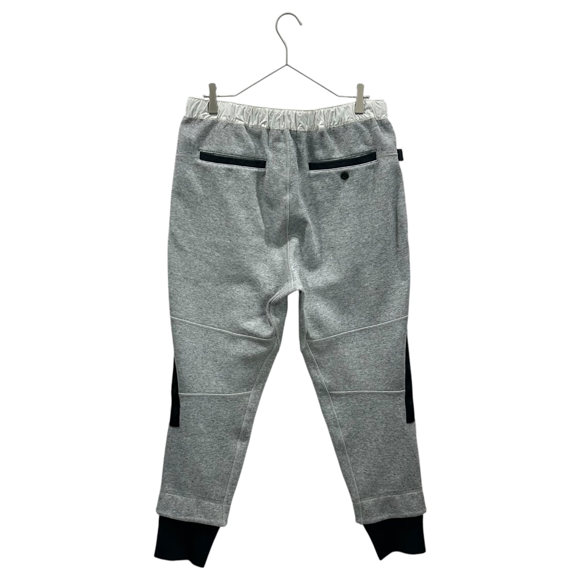 NIKE×sacai(ナイキ×サカイ) 20AW NRG FLEECE PANT フリース パンツ CZ4698-063 L ライトグレー トラック スウェット テック コラボ