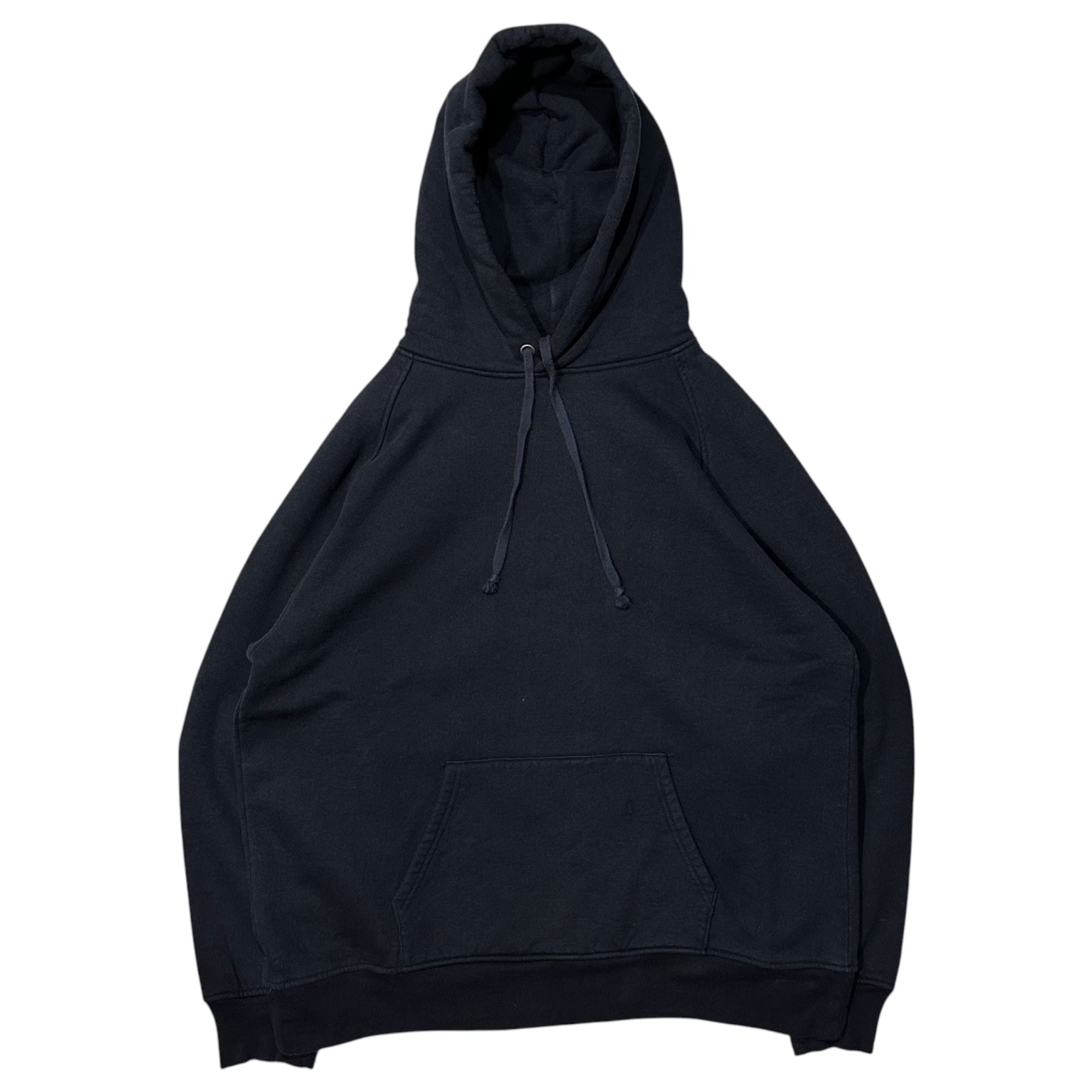 COMOLI(コモリ) 2022SS Cotton Loopwheel Hoodie コットン 吊裏毛 パーカー X01-05001 3 ネイビー