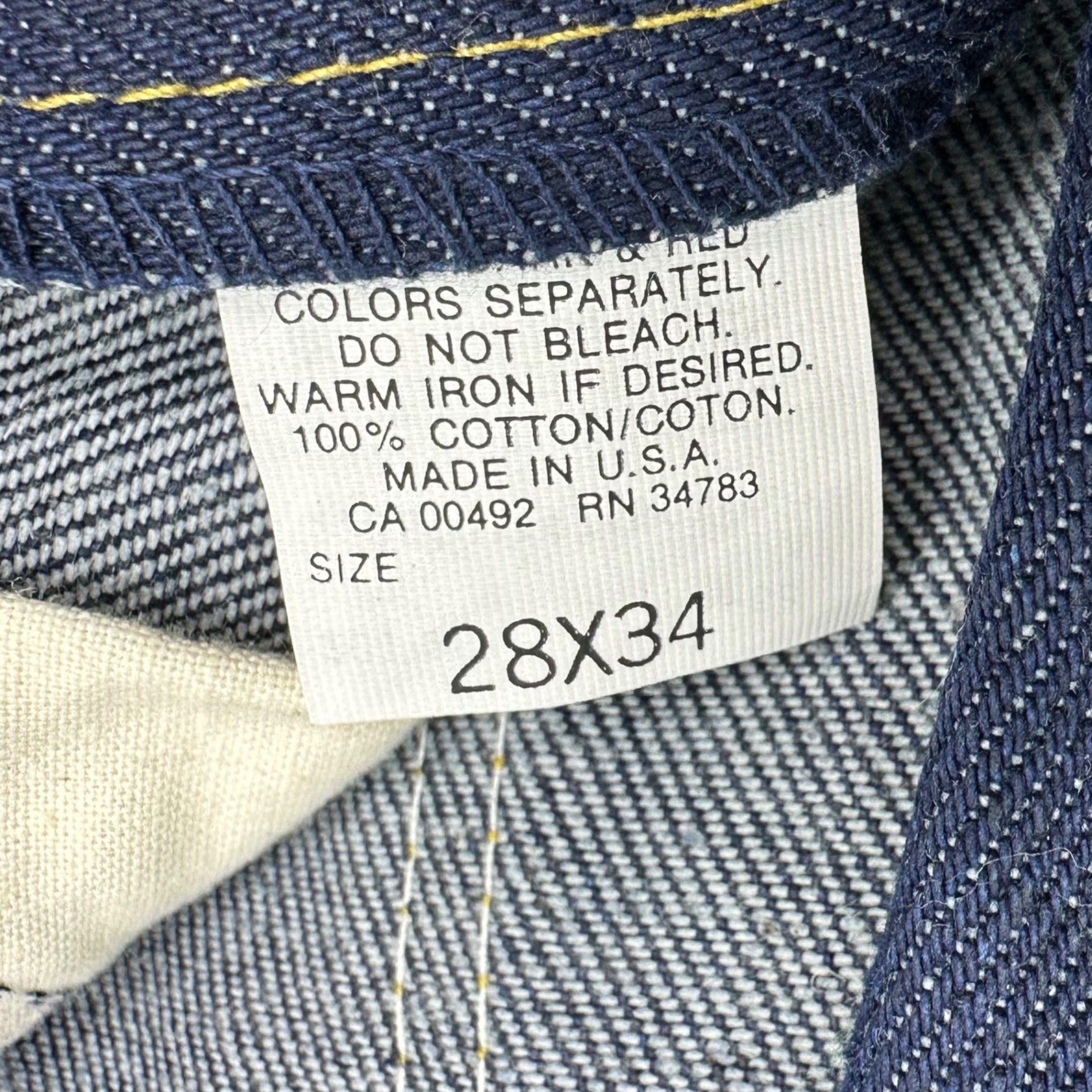 LEE(リー) 80’s~90's USA made Vintage flare denim pants ヴィンテージ フレア デニム パンツ 201-2541 28×34 インディゴ 濃紺