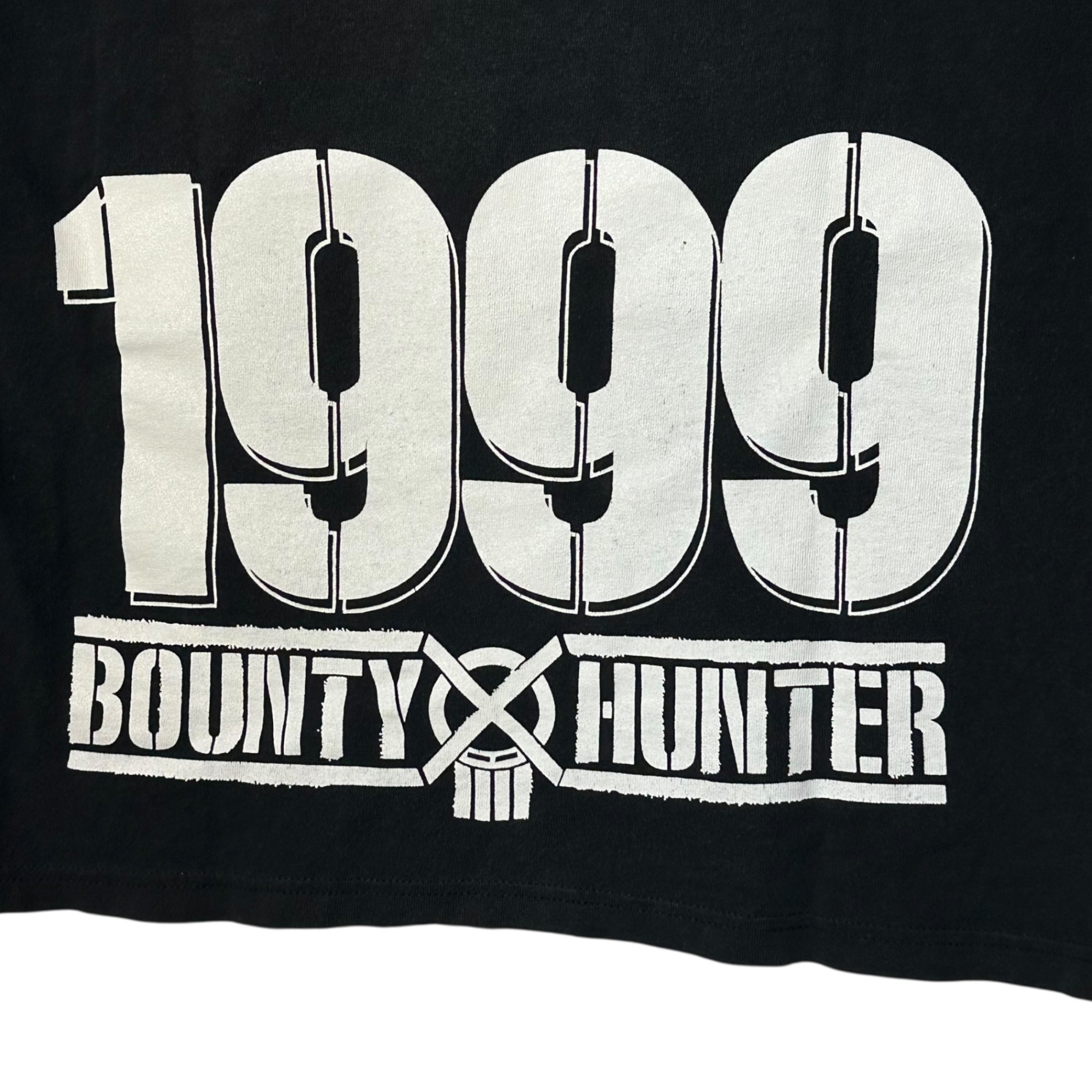 BOUNTY HUNTER(バウンティーハンター) 1999 Logo Print T-Shirt ロゴ プリント Tシャツ M ブラック United Sportsボディ 90's 90年代 ヴィンテージ Y2K
