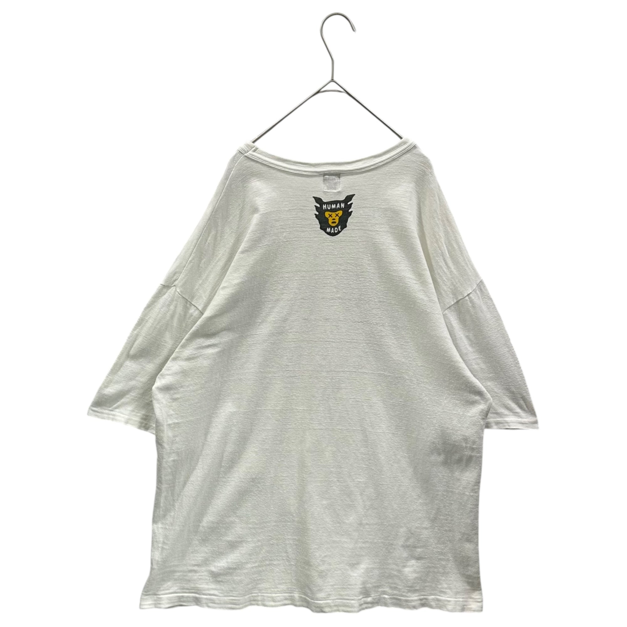 HUMAN MADE × KAWS(ヒューマンメイド × カウズ) 2021AW ONLINE STORE Exclusive Release: Second Edition Heart Print T-Shirt オンラインストア 限定発売 第二弾 ハート プリント Tシャツ XX22TE008WH3 ホワイト×レッド 限定コラボ