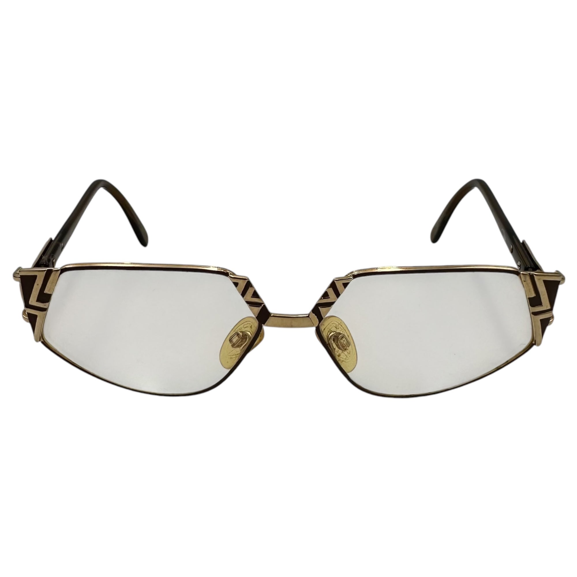 CAZAL(カザール) Design Frame Sunglasses デザイン フレーム サングラス MOD.238 ゴールド×クリア