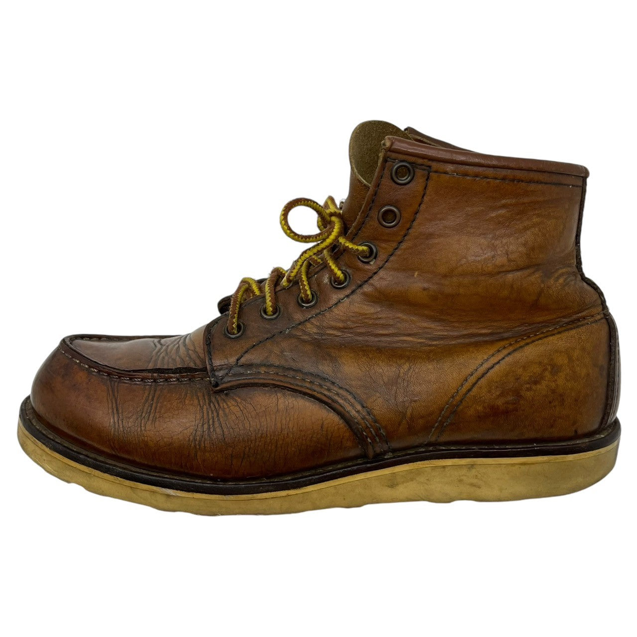 REDWING(レッドウィング) 90's~00's 6-inch Classic Moc 6インチ クラシックモック 875 8 1/2(26.5cm) ブラウン 縦羽タグ 90年代後期~00年代 ワーク ブーツ レザー ヴィンテージ