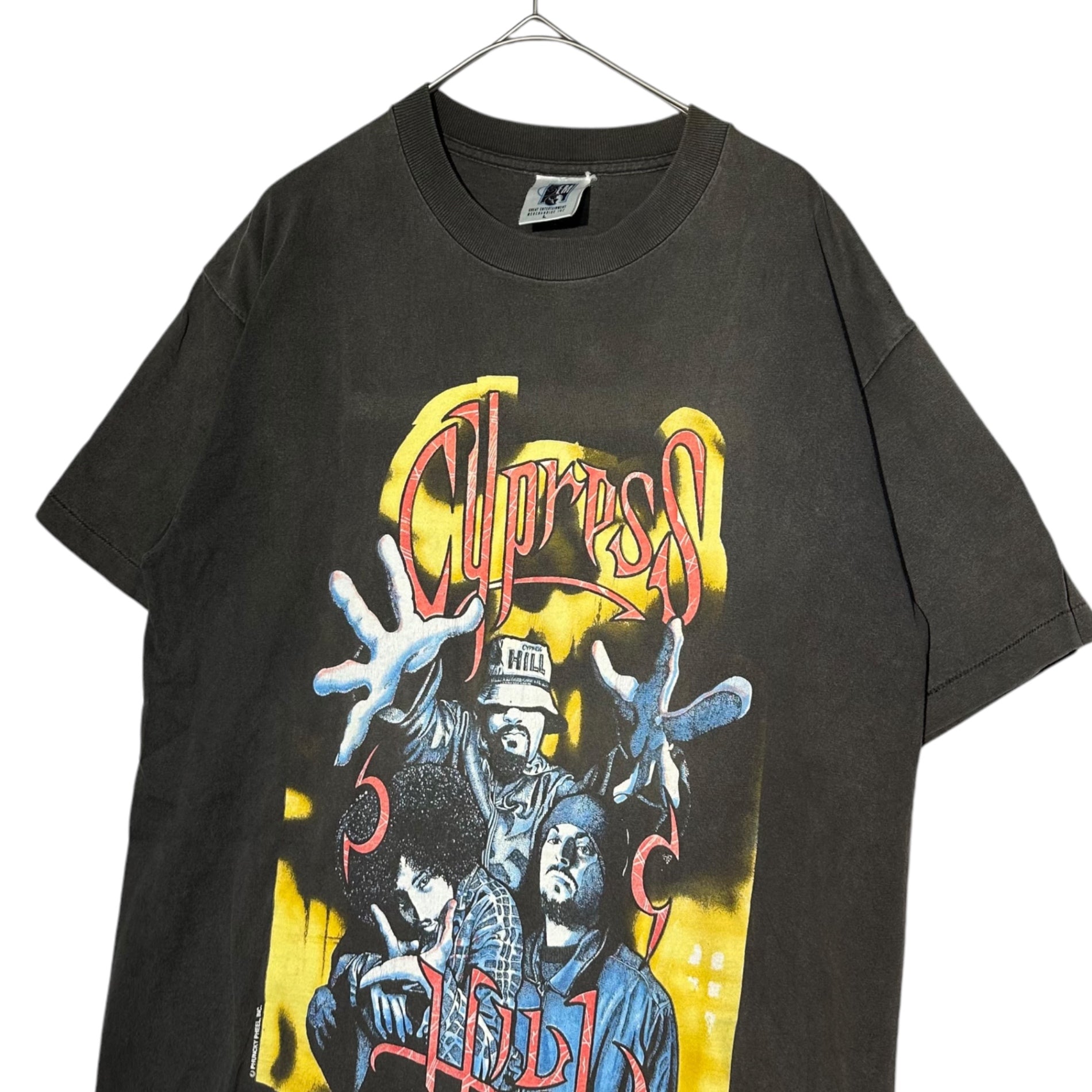 VINTAGE(ヴィンテージ) 90's "The Cypress Hill Experience" Vintage Tee サイプレス ヒル ヴィンテージ Tシャツ L ブラック 90年代 PHUNCKY PHEEL. INC ヒップホップ ラップ