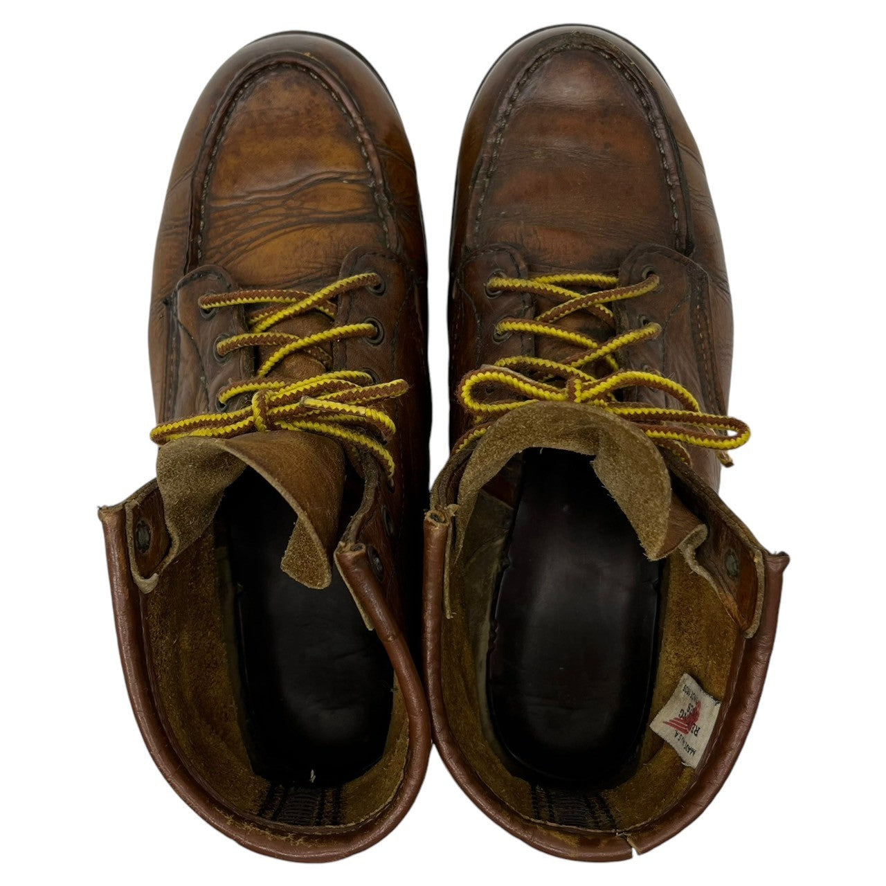 REDWING(レッドウィング) 90's~00's 6-inch Classic Moc 6インチ クラシックモック 875 8 1/2(26.5cm) ブラウン 縦羽タグ 90年代後期~00年代 ワーク ブーツ レザー ヴィンテージ