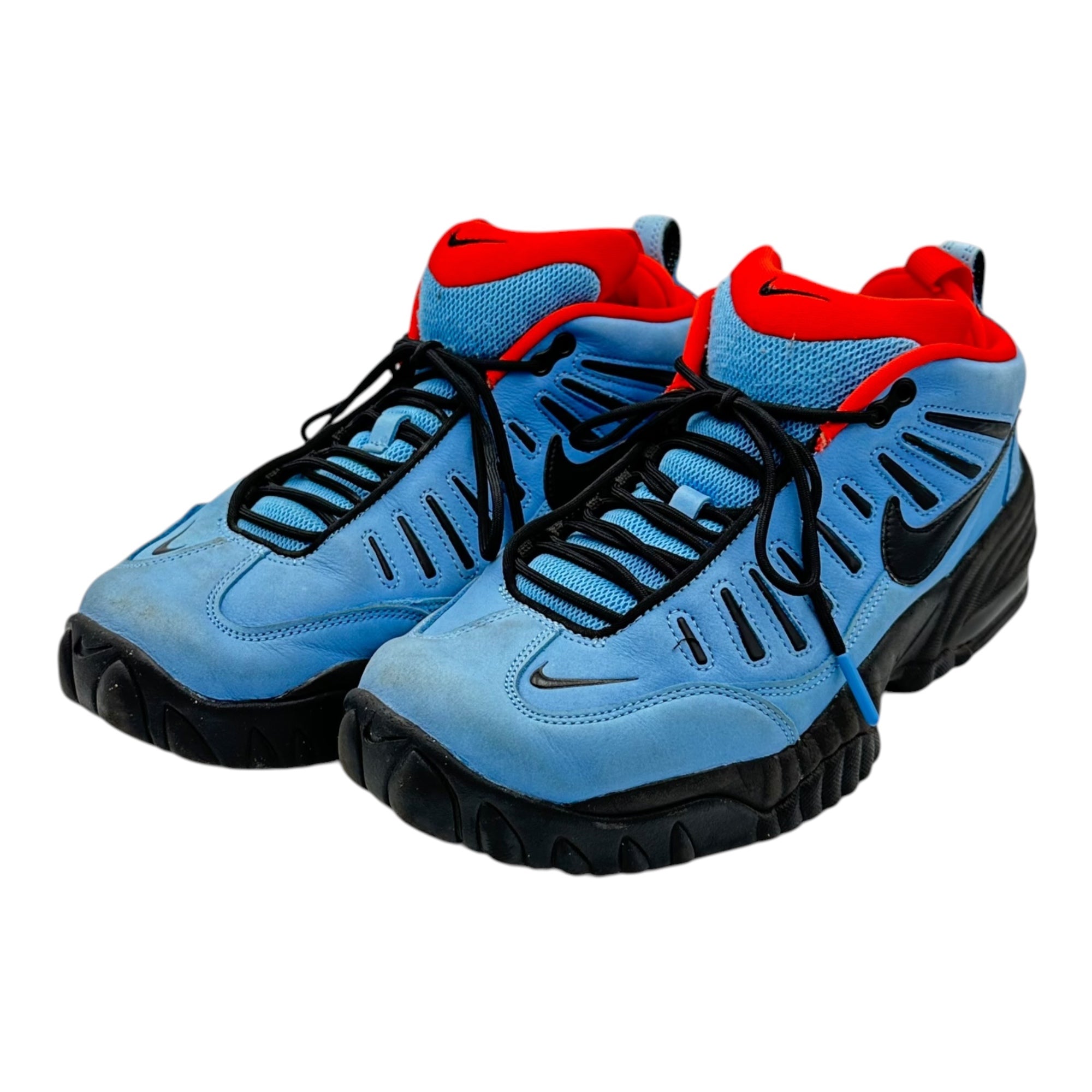 NIKE × AMBUSH(ナイキ × アンブッシュ) Air Adjust Force "University Blue and Habanero Red" エア アジャスト フォース DM8465-400 28cm スカイブルー×ブラック スニーカー