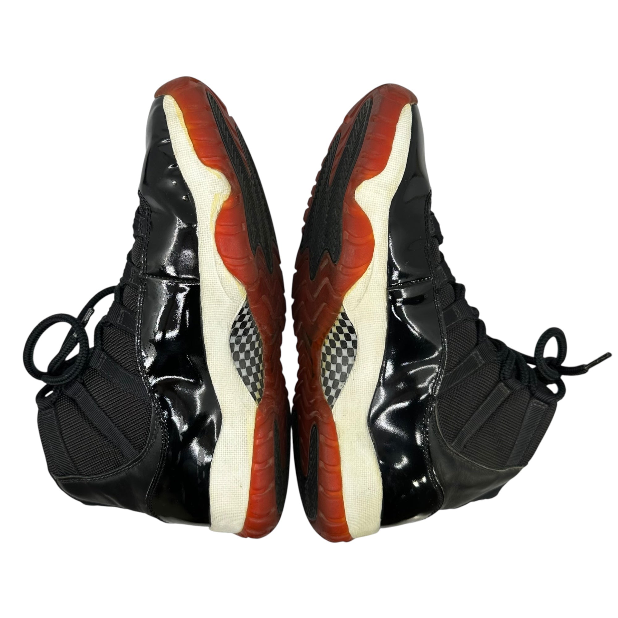 NIKE(ナイキ) 1995 AIR JORDAN 11 OG Playoffs エアジョーダン 11 オリジナル プレイオフ 130245-062 26.5cm ブラック×レッド 90's 90年代 ヴィンテージ 箱付 ハイカット スニーカー