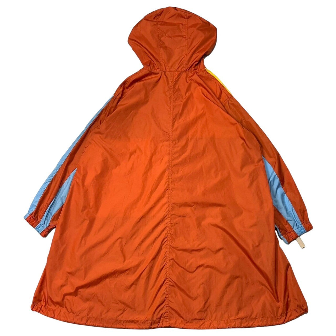 COMME des GARCONS SHIRT boys(コムデギャルソンシャツボーイズ) 19SS panel design anorak coat/パネルデザインアノラックコート/ナイロン S27934 SIZE XS オレンジ×イエロー×ライトブルー