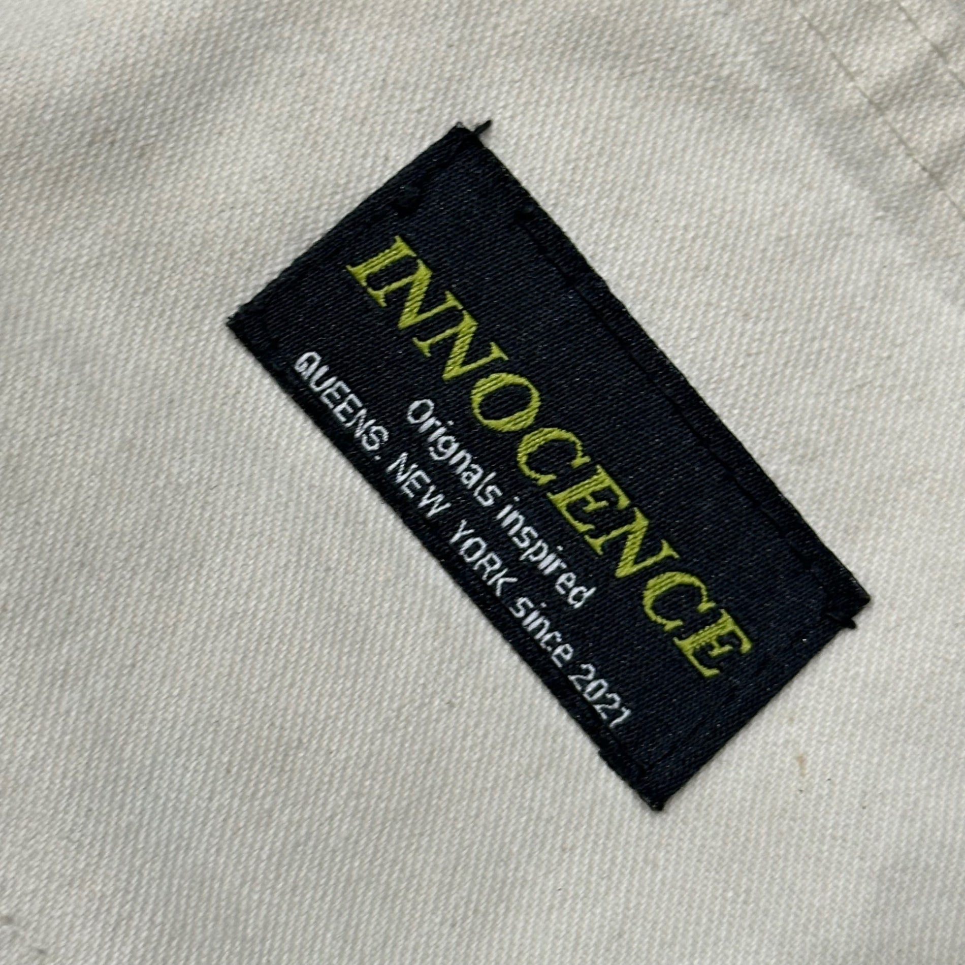 Innocence NYC(イノセンス) PAINT PAINTER PANTS ペイント ペインター パンツ 33 ホワイト 刺繍