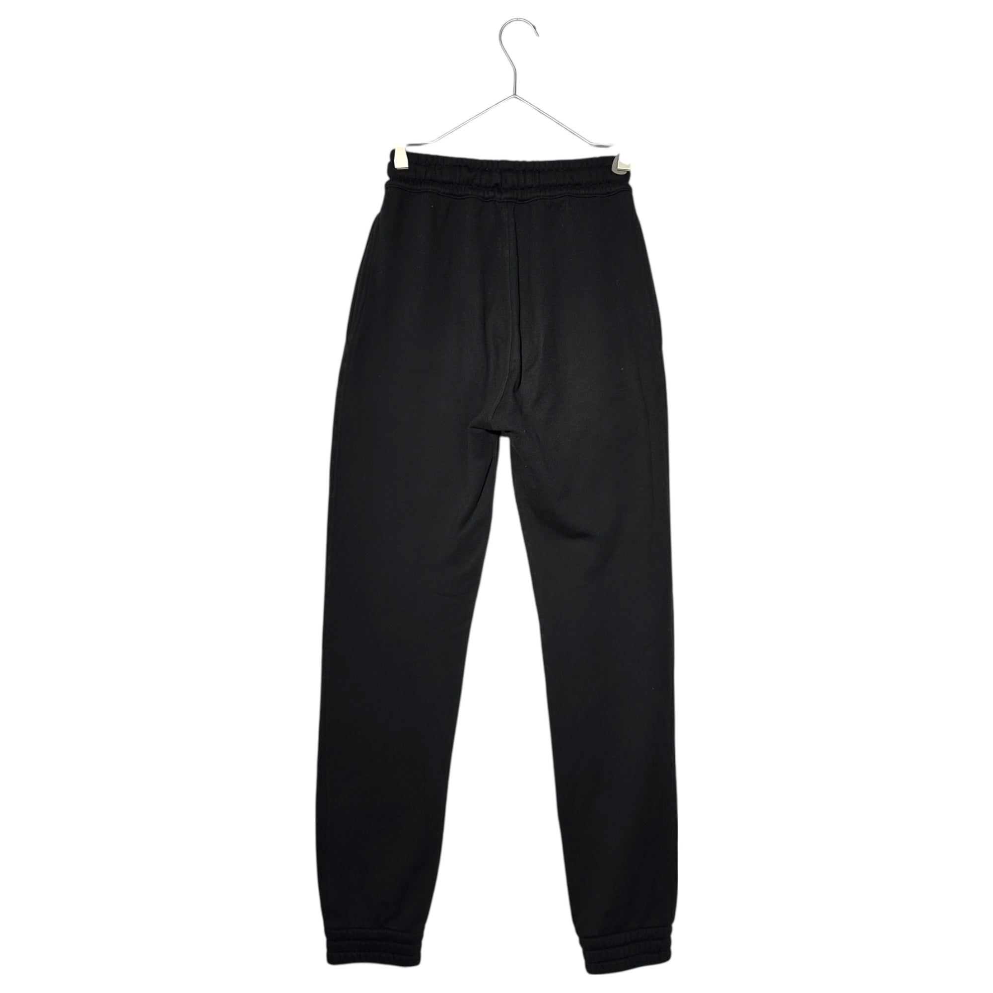 BURBERRY(バーバリー) Club Patch Logo Sweatpants サークル ワッペン ロゴ スウェット パンツ 8037983 XXS ブラック ジョガー