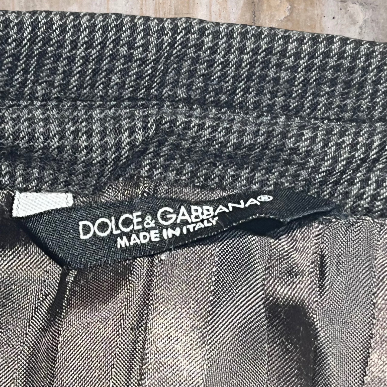 DOLCE&GABBANA(ドルチェ&ガッバーナドルガバ) 90's4Bセットアップジャケット 48(Lサイズ程度) ブラウン