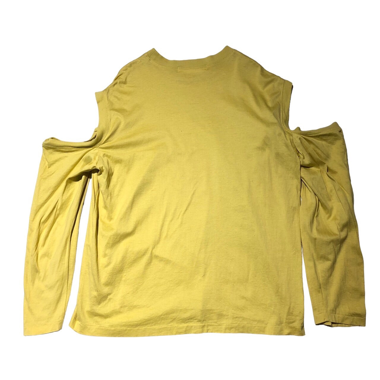 TOGA PULLA(トーガプルラ) シルケットジャージーロングスリーブ TP01-JK250 38(Mサイズ程度) イエロー