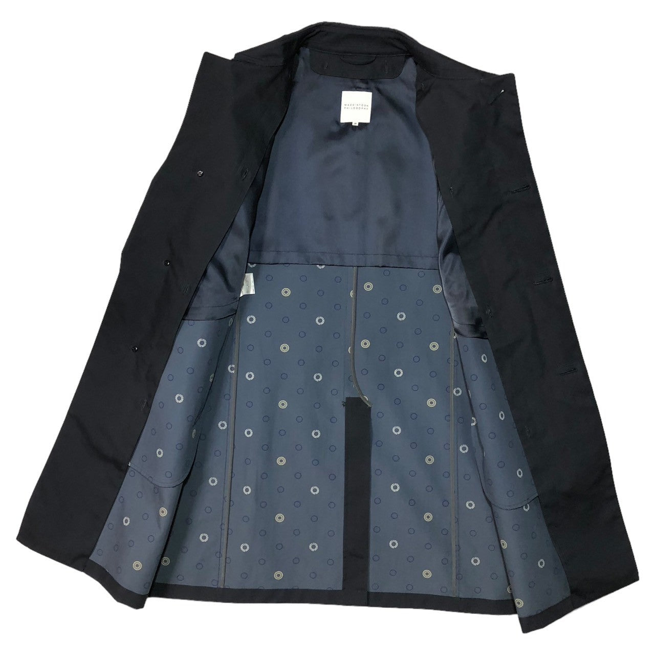 MACKINTOSH PHILOSOPHY(マッキントッシュ フィロソフィー) ライナー付き ステンカラー コート 4CN60-001-29 40(L程度) ネイビー