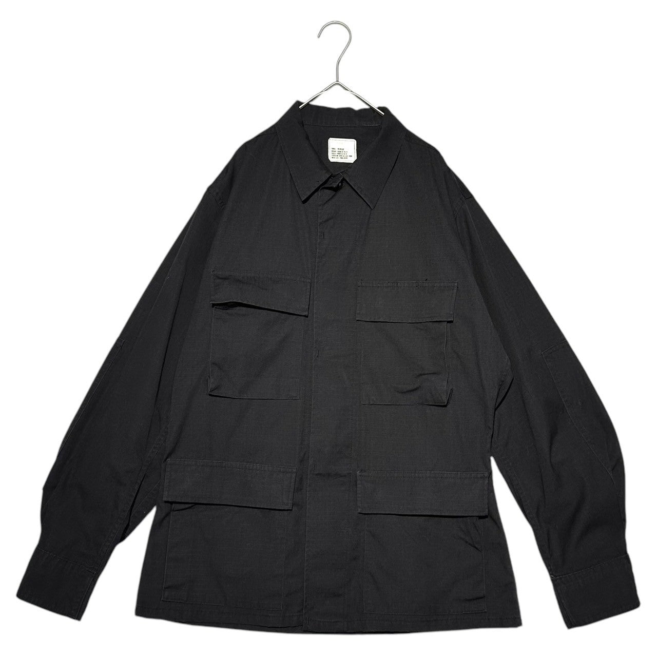 US ARMY(アメリカ軍) 90's BDU JACKET ミリタリー フィールド ジャケット 8415-01-422-1990 SMALL-REGULAR ブラック 90年代 97年製 ヴィンテージ 古着