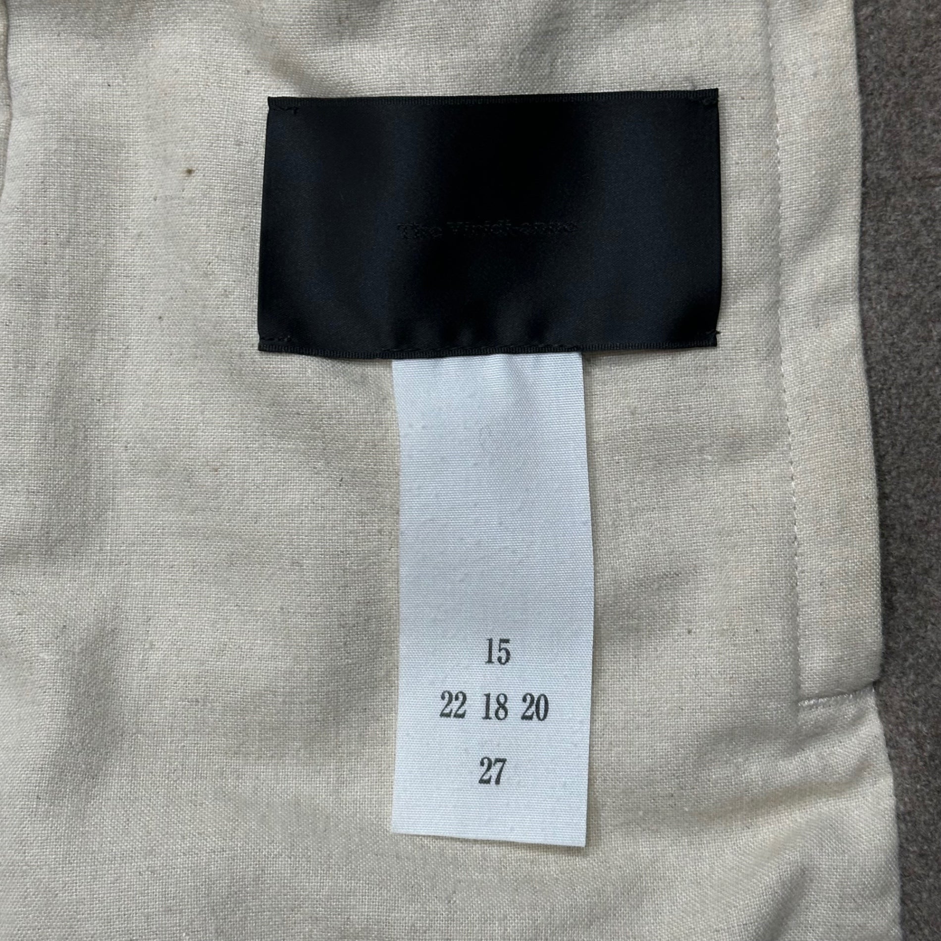 The Viridi-anne(ザヴィリディアン) 2014AW 表裏一体 High-neck Wool Coat ハイネック ウール コート VI-CL113-01 2 ベージュ ビッグボタン