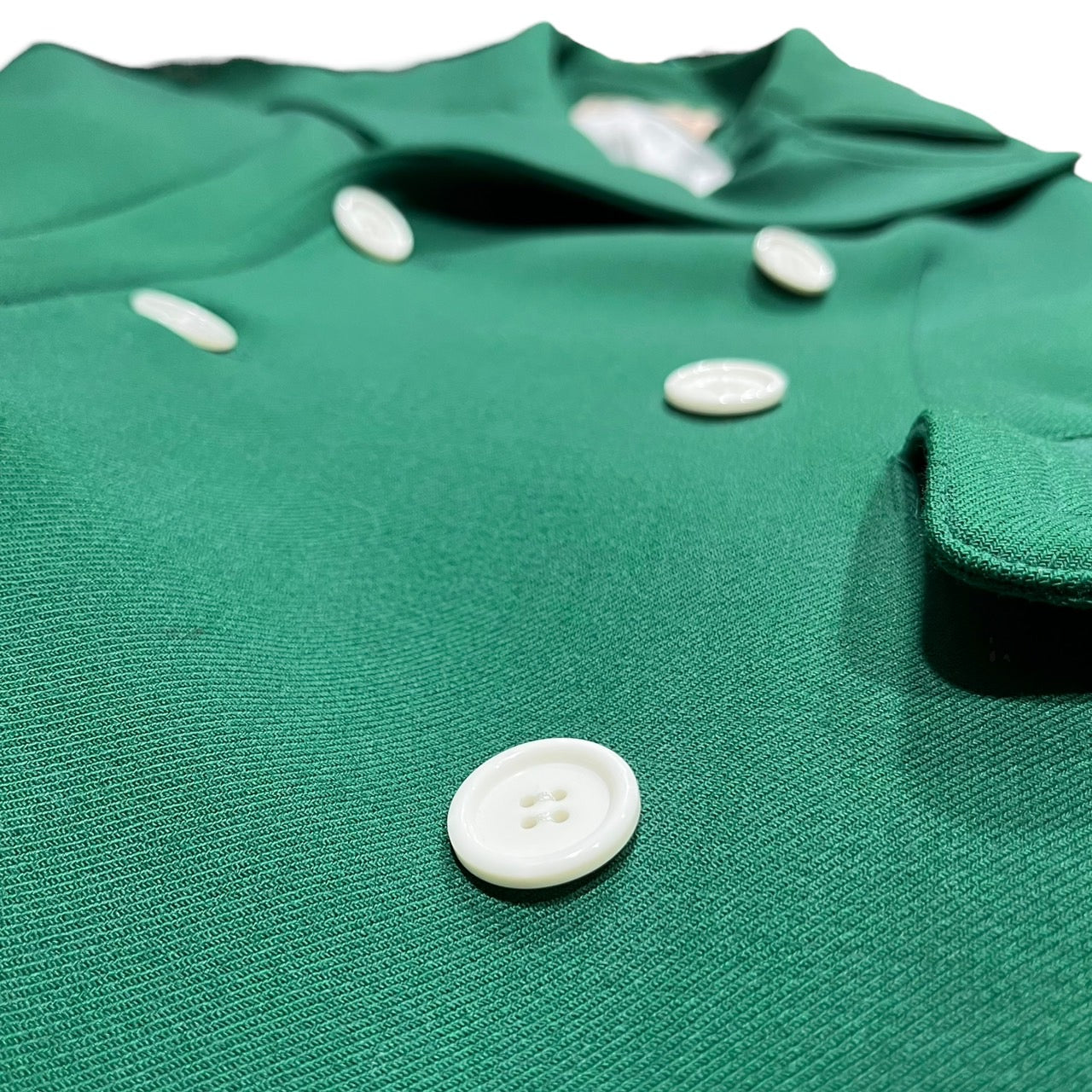 PLAN C(プランシー) double breasted chester coat/ダブルブレストチェスターコート/ロングコート CSCAB52AFOTP042 SIZE 40(L) グリーン